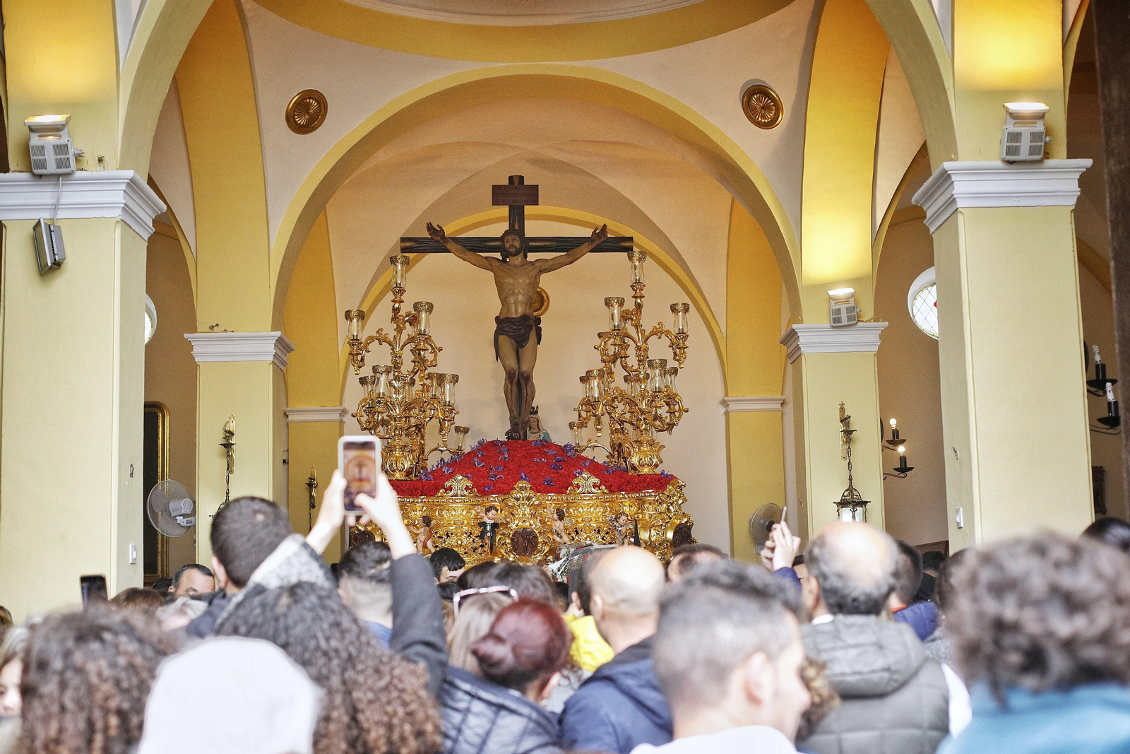 Las imágenes de la cofradía del Perdón en la Semana Santa de San Fernando 2024