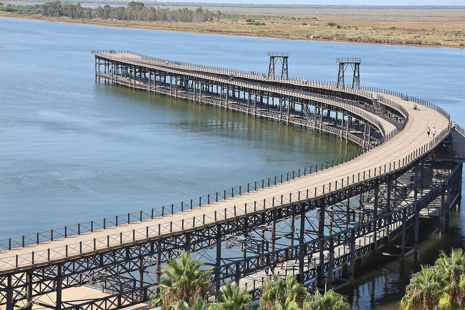 Inauguración de la unión del muelle de la Río Tinto en Imágenes