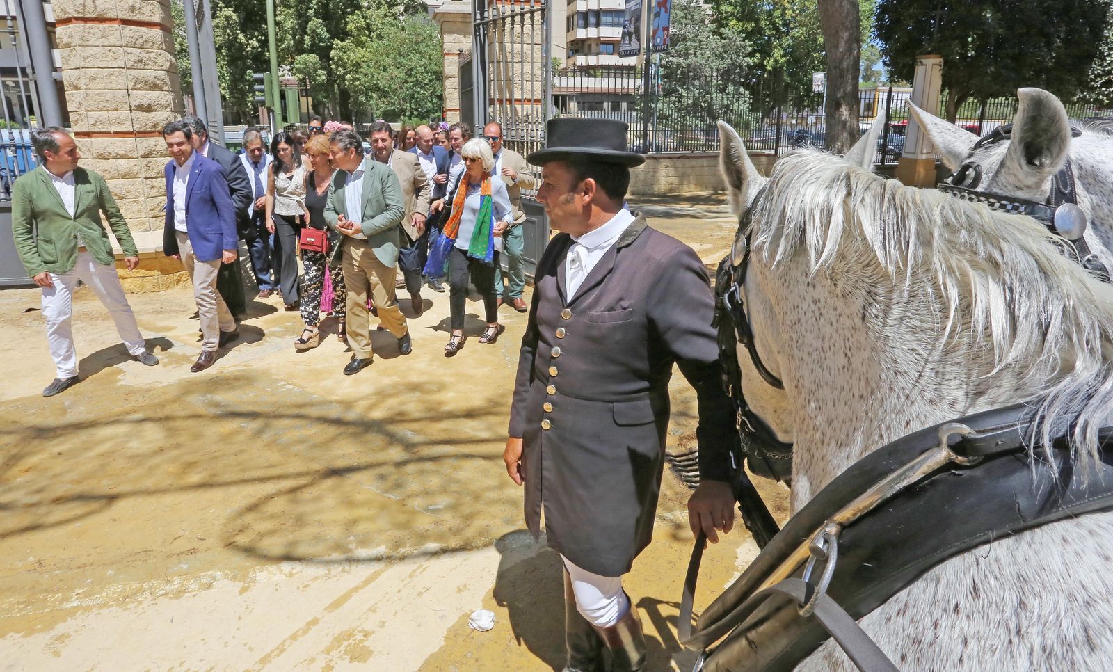 Visita de la Ministra María Jesús Montero y El Presidente de la Junta JuanMa Moreno Bonilla