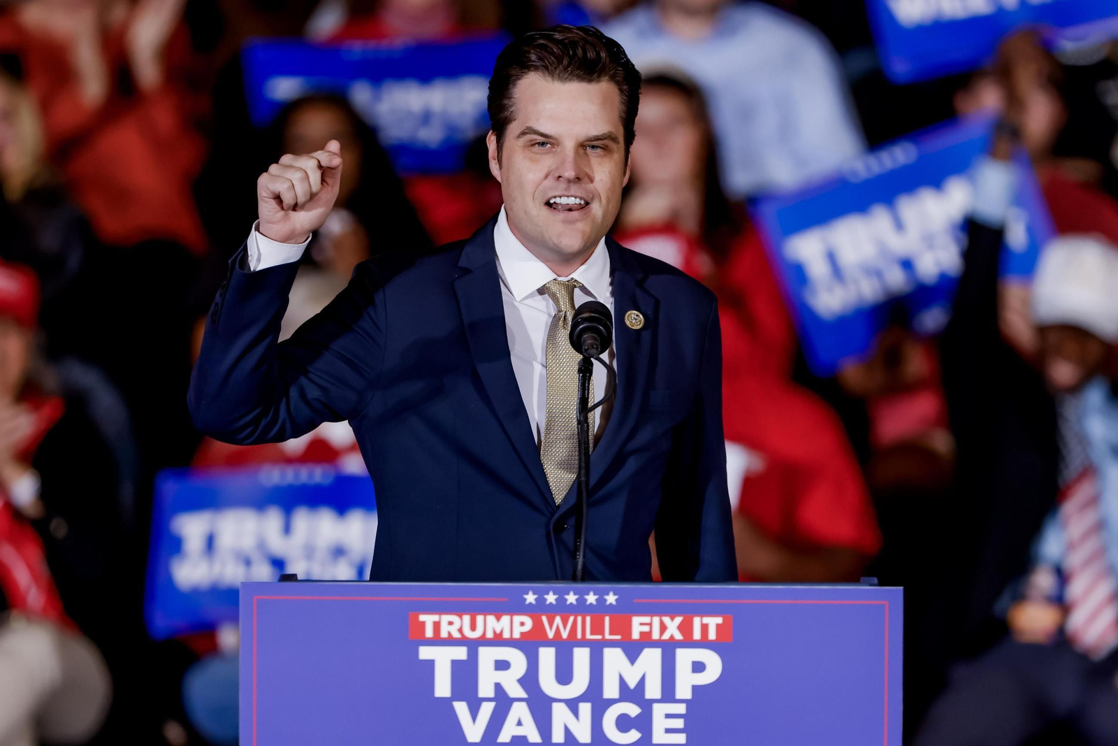 Matt Gaetz, el polémico nominado de Trump a fiscal general, retira su candidatura.