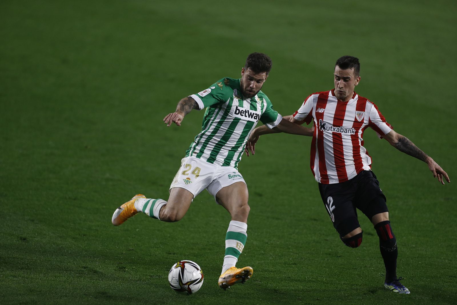 El Betis-Bilbao de Copa del Rey, en imágenes