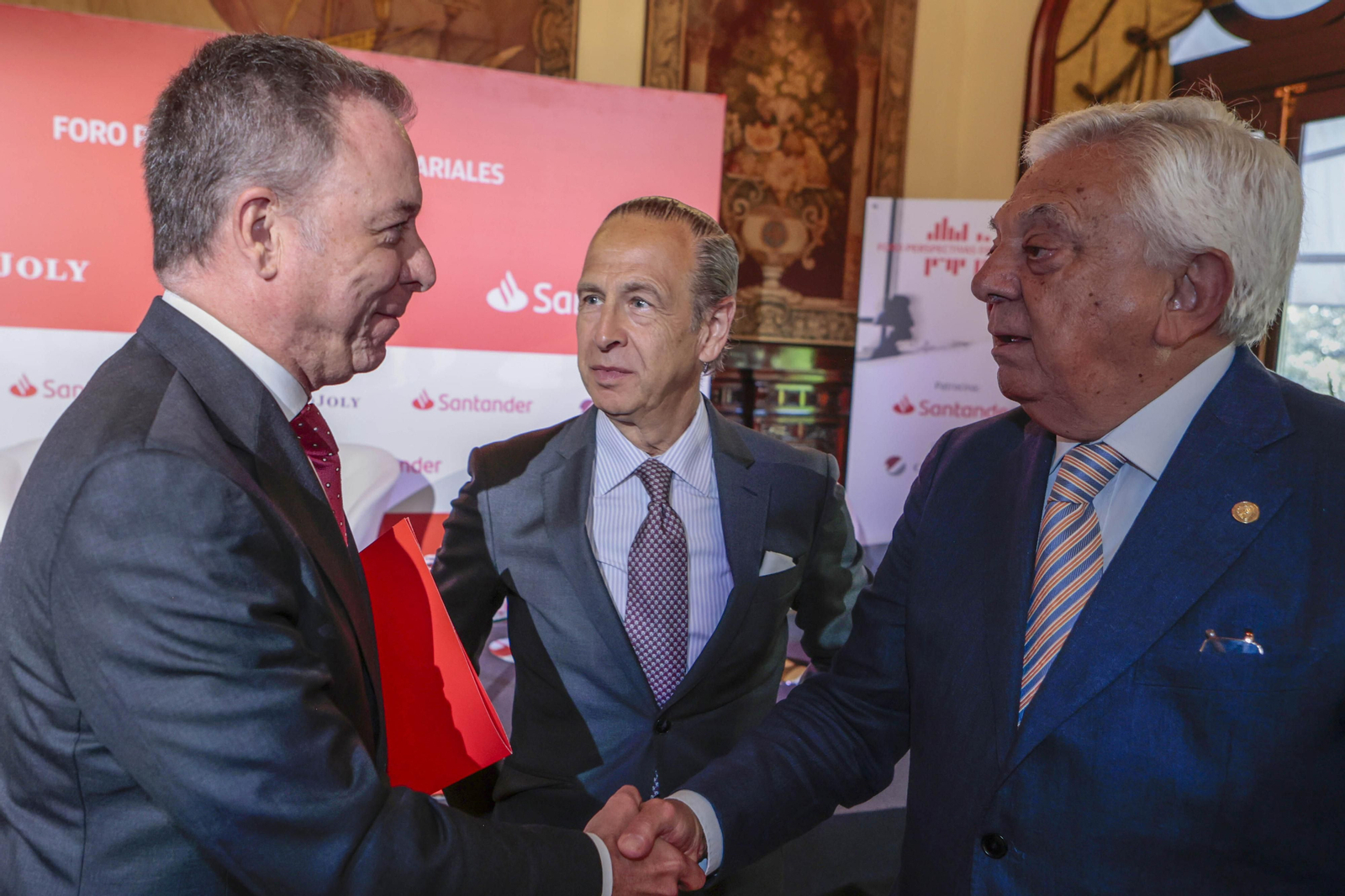 Las Imágenes del Foro Perspectivas Empresariales del  Banco Santander