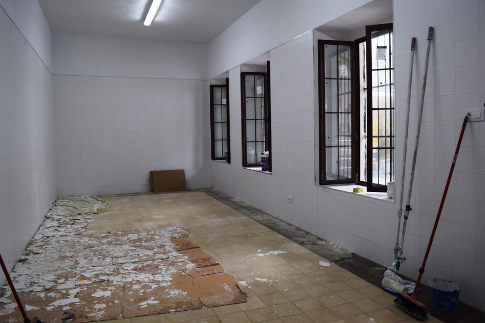 Obras de adecuación para el nuevo Archivo Municipal de Hinojos.