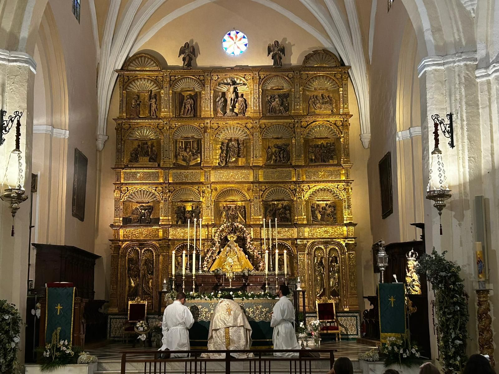Retablo mayor de la Parroquia de Nuestra Señora del Castillo de Fuente Obejuna.