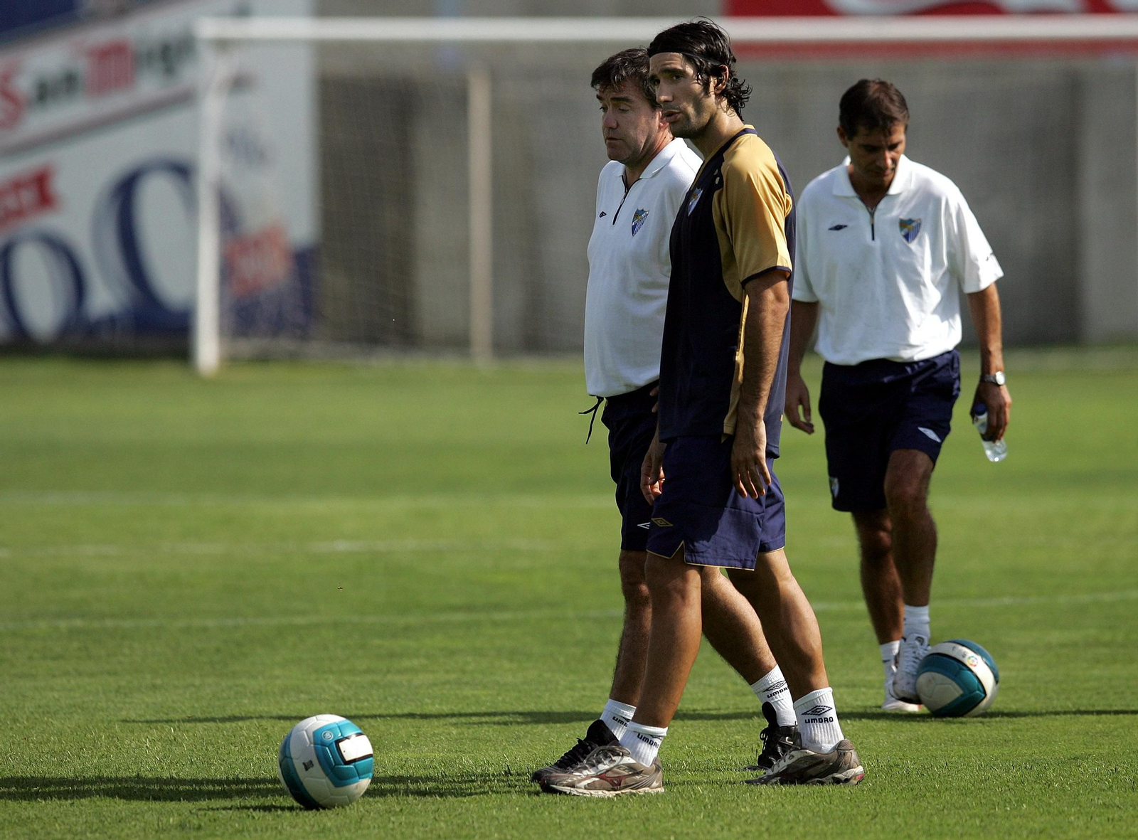 El paso de Marcos Alonso por el Málaga CF, en fotos