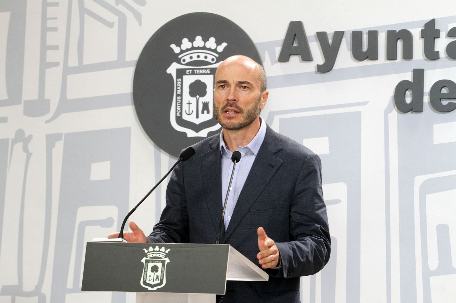 Rafael Gavilán, portavoz del grupo político Mesa de la Ría.