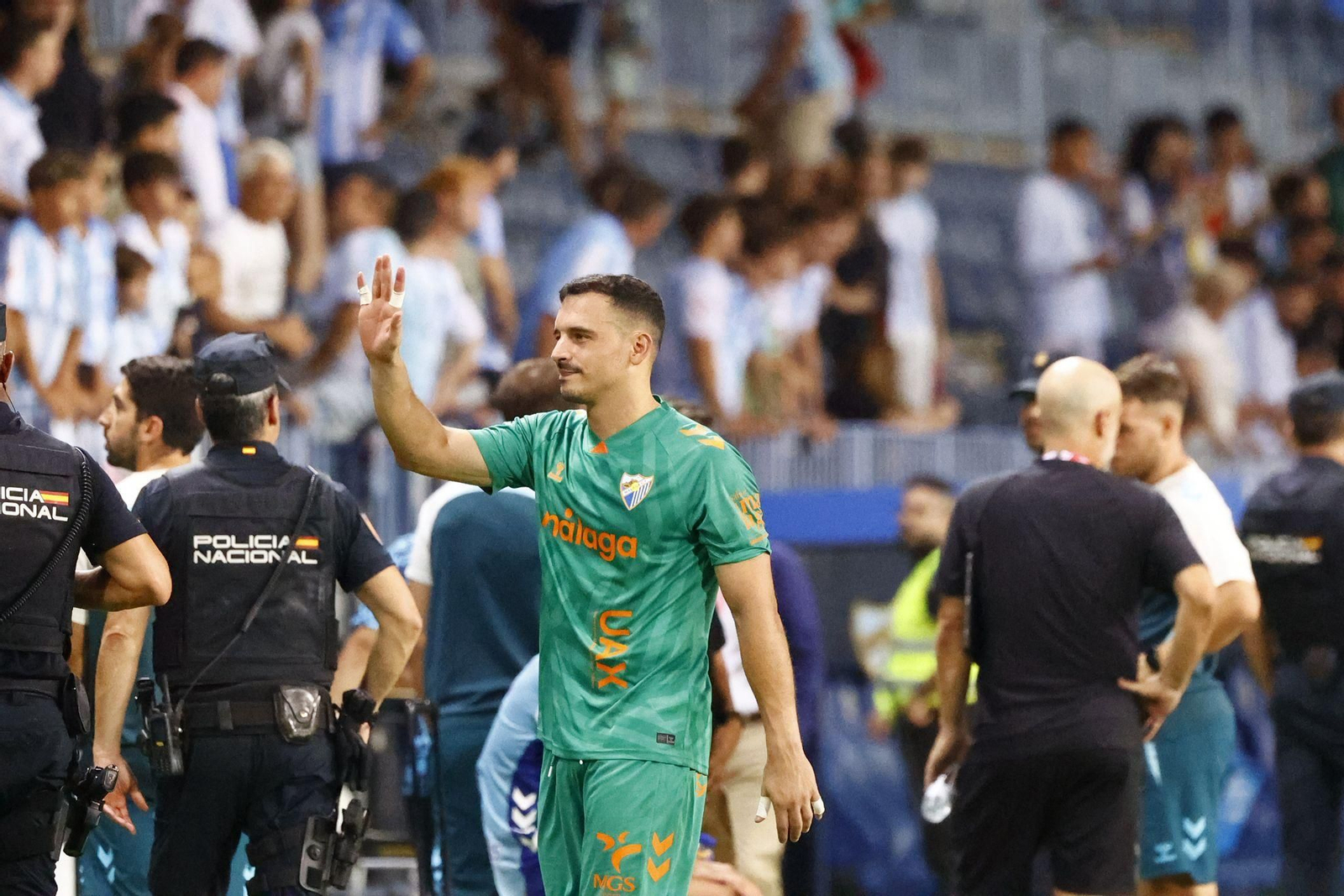 El Málaga CF - SD Eibar, en fotos