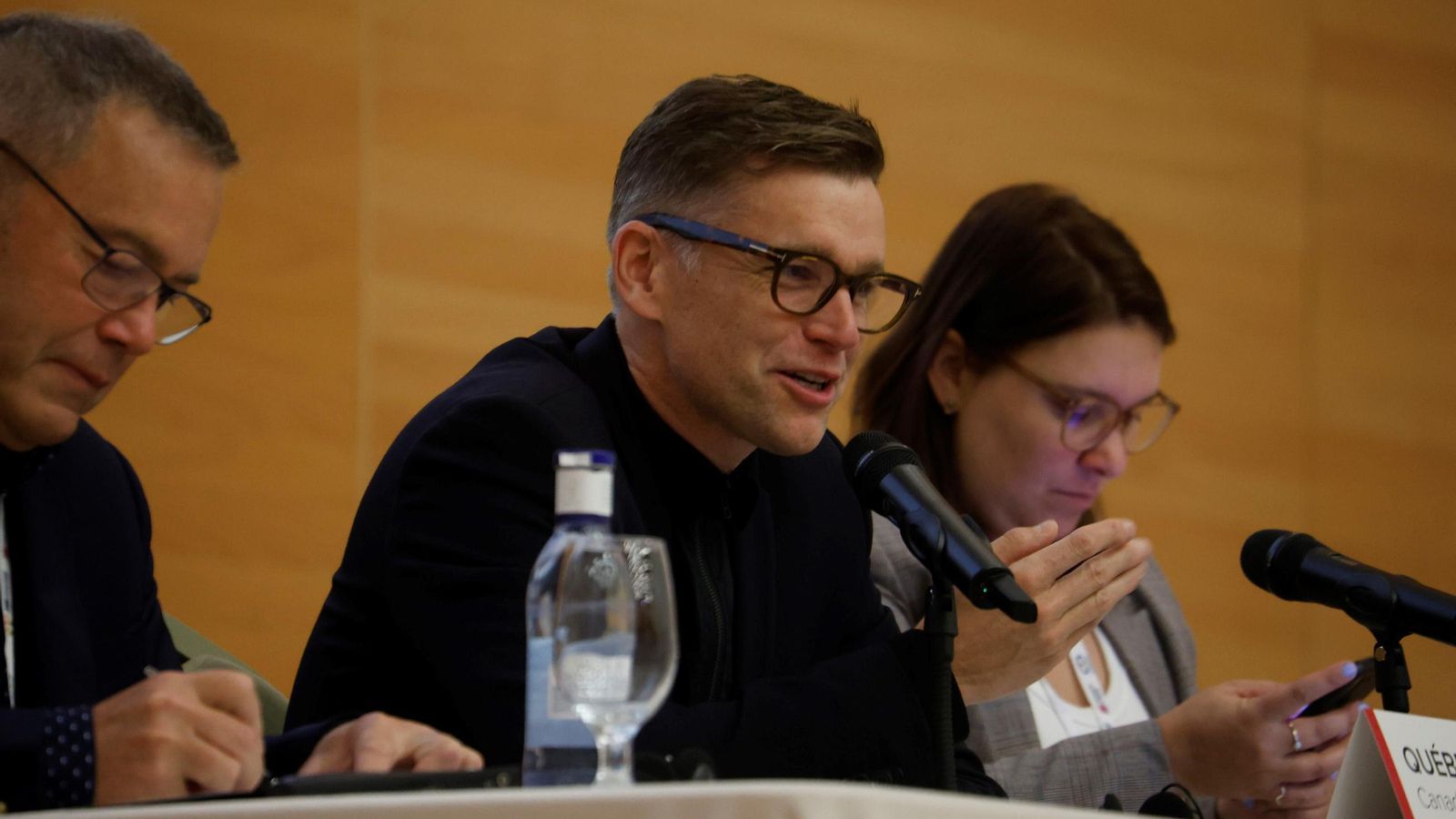 Bruno Marchand, actual presidente del OCPM y alcalde de Quebec (Canadá).