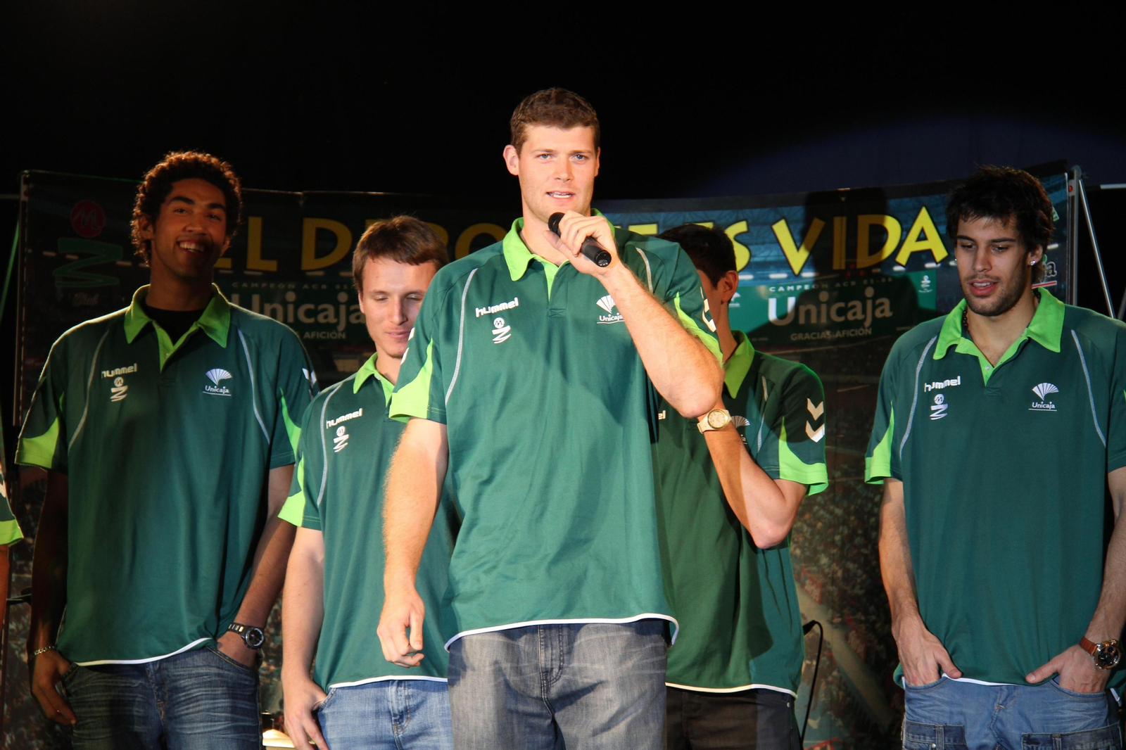 Las fotos de Robert Archibald en su etapa en el Unicaja