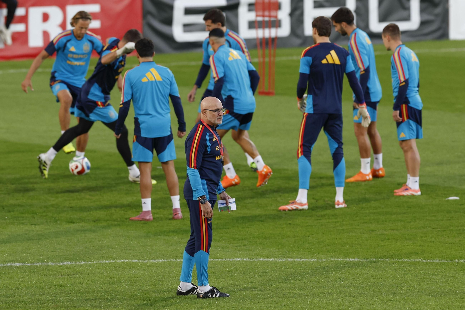 Las fotos de la selección española en Sevilla