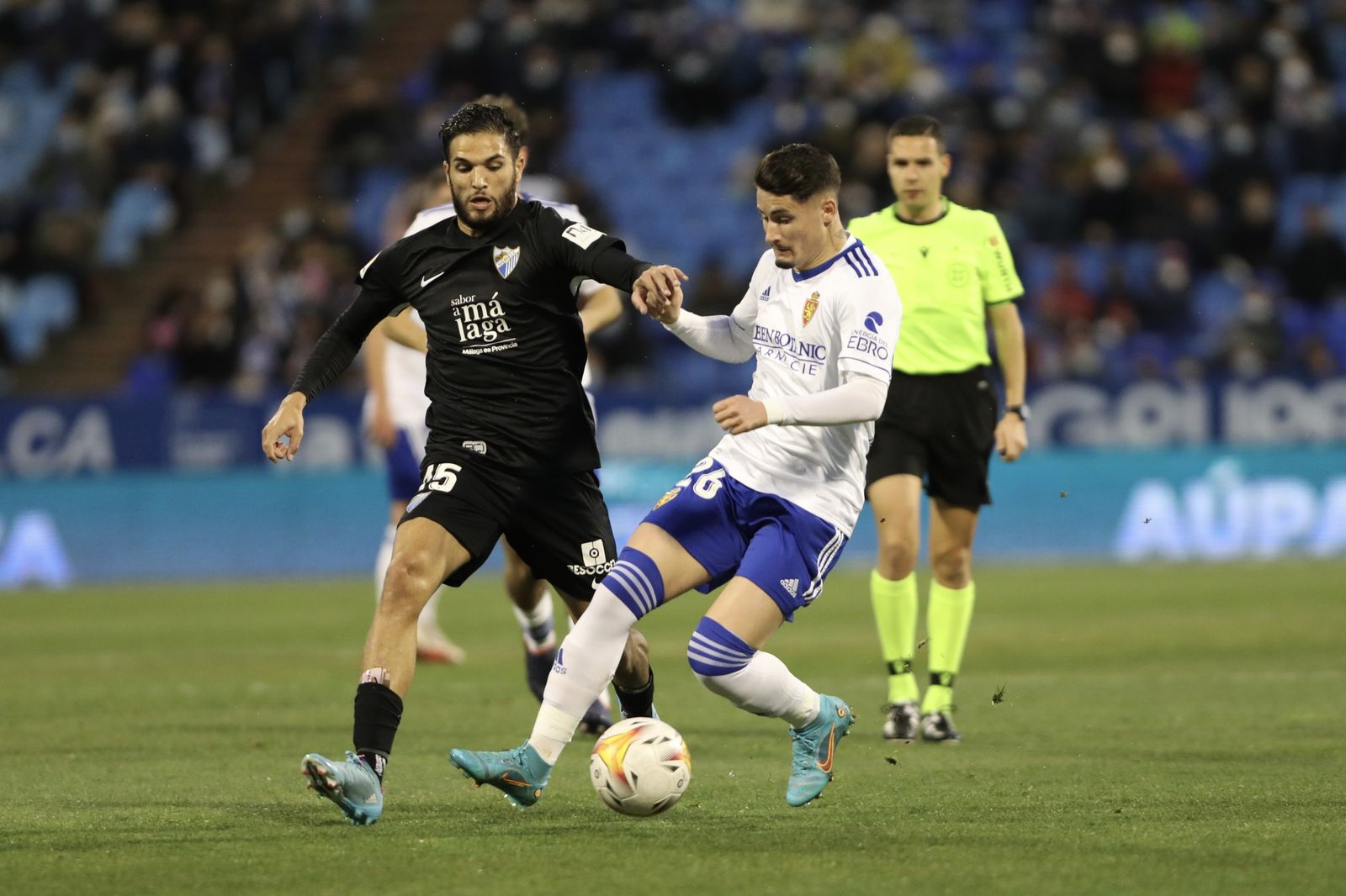 Las fotos del Zaragoza - Málaga CF