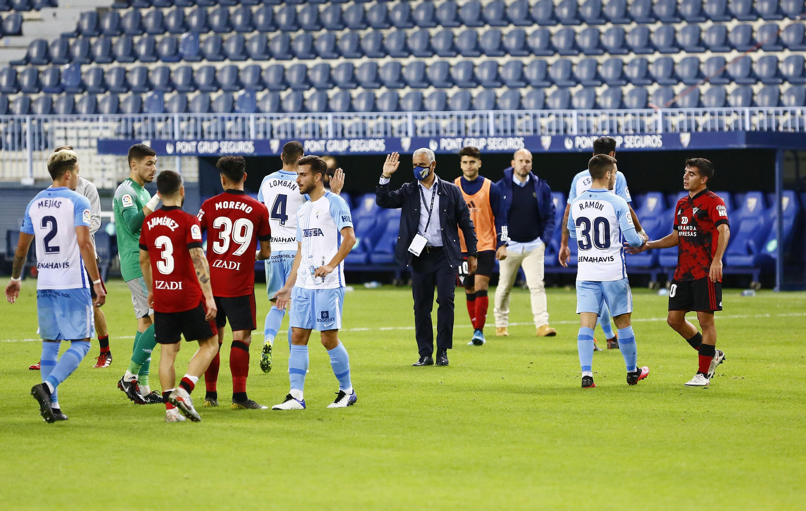 Las fotos del Málaga CF-Mirandés