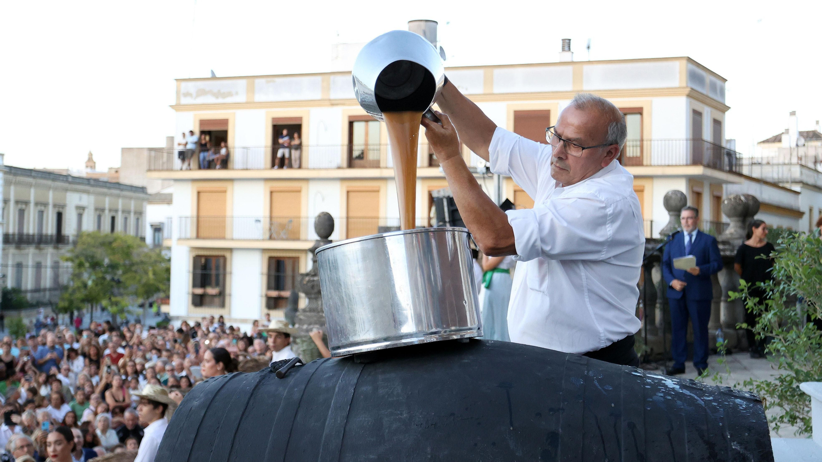 Tradicional Pisa de la Uva en la Catedral de Jerez 2023