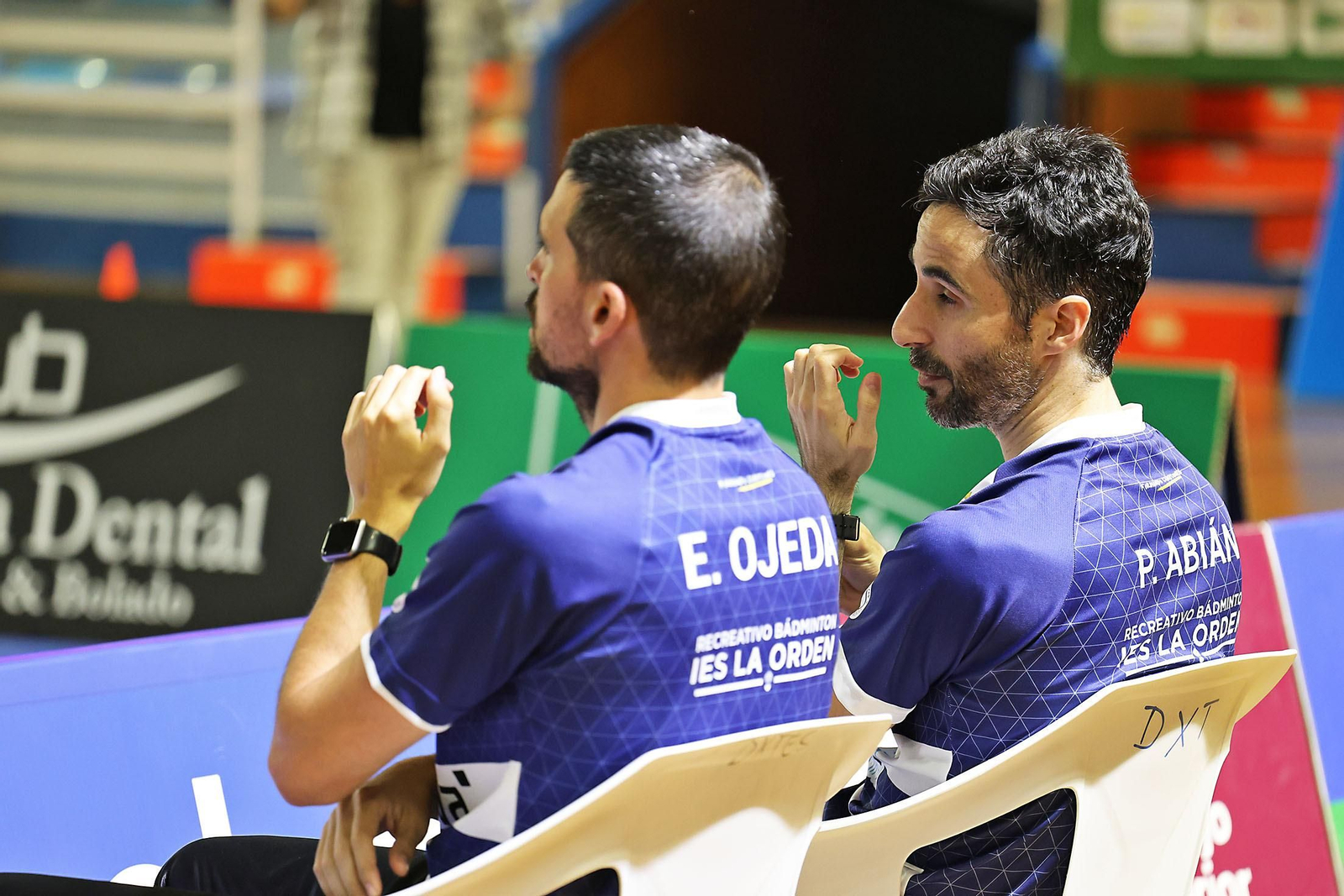 Imágenes de la final de liga de bádminton entre el IES La Orden y La RInconada
