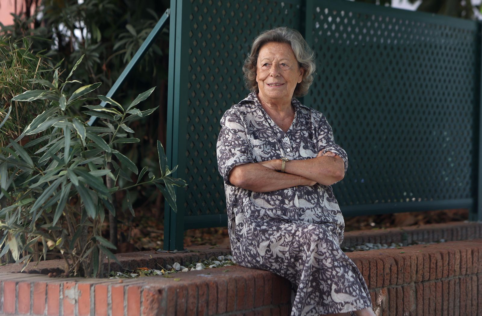 La americanista Enriqueta Vila, durante la entrevista.