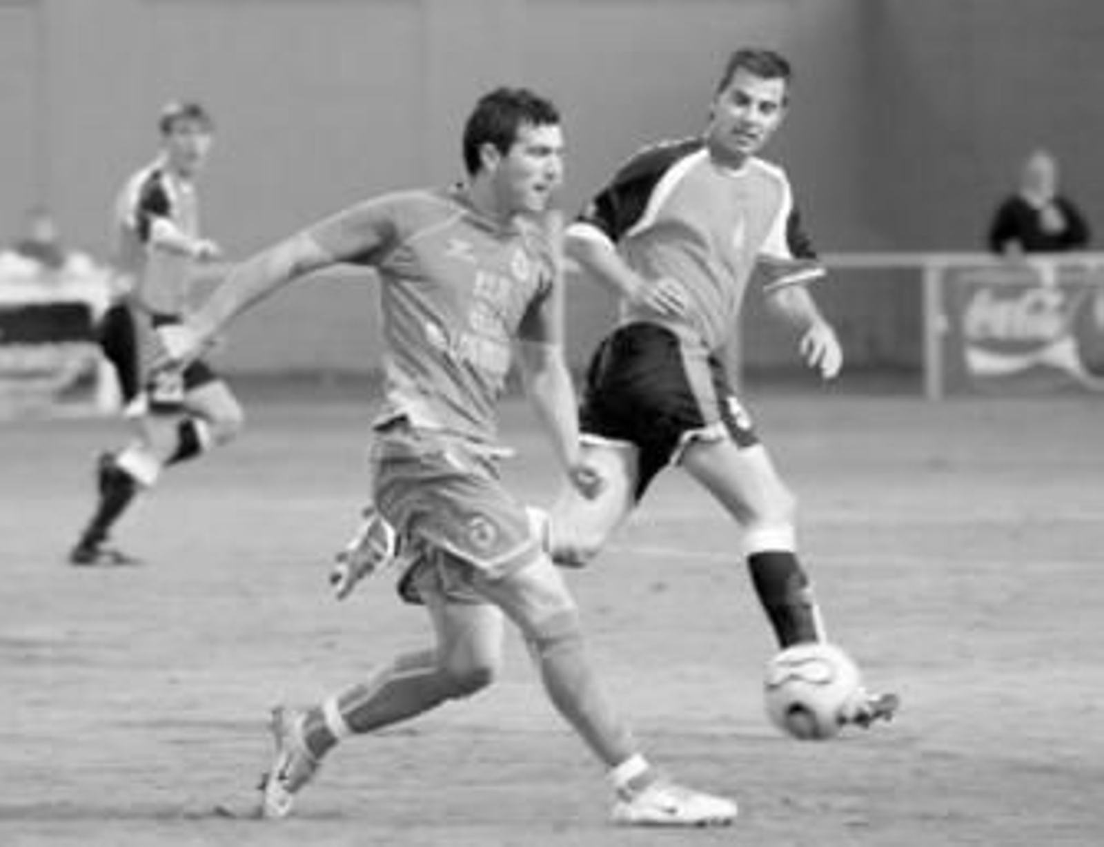 Marcos, en un partido de la UD Los Barrios. Marcos, en un partido de la UD Los Barrios.