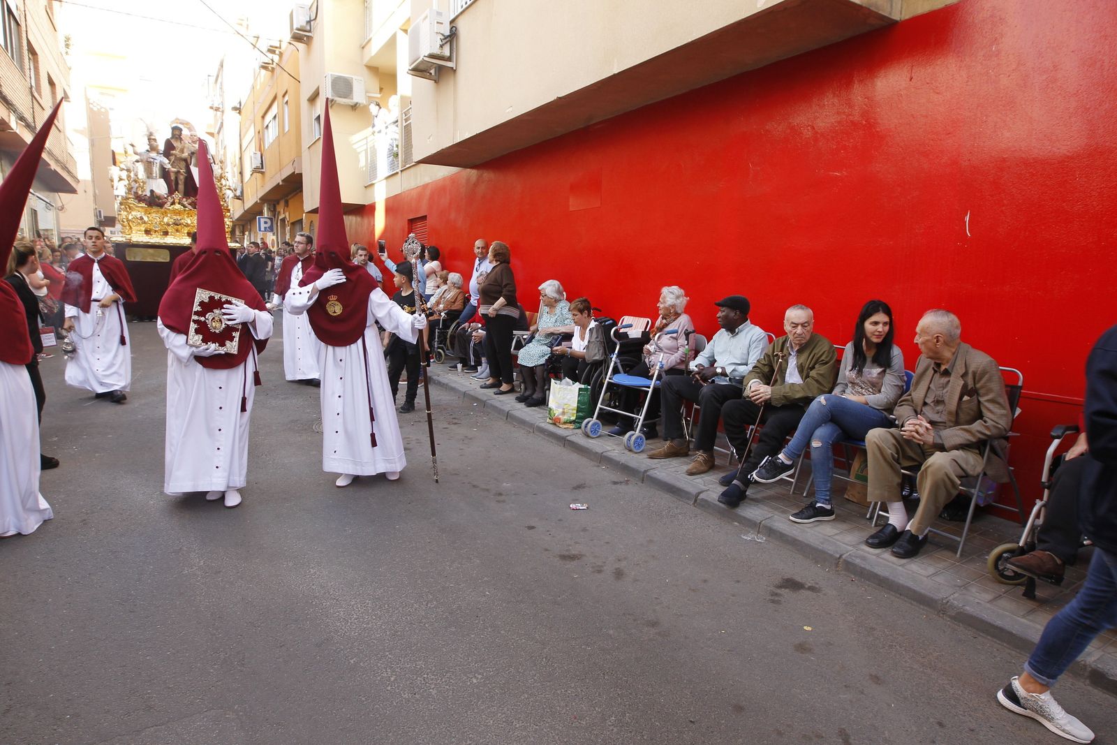 Imágenes de la Procesión de Coronación. Barrio de Los Molinos. Semana Santa Almería 2019