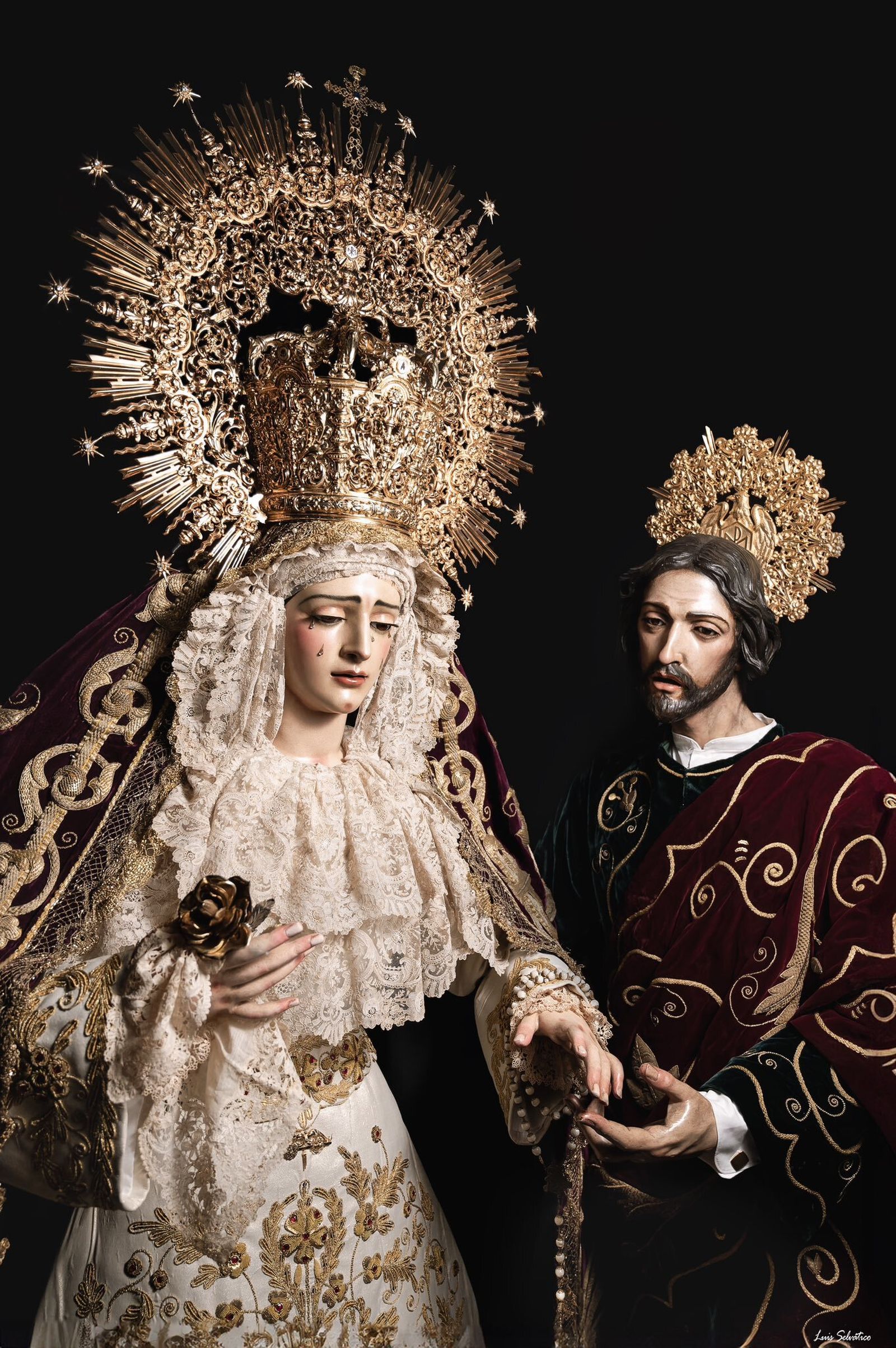 Gracia y Amparo preparada para el traslado de este viernes