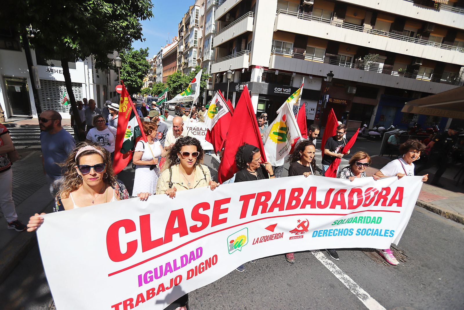 Imágenes de la Manifestación por el Día del Trabajador 2023 en Huelva