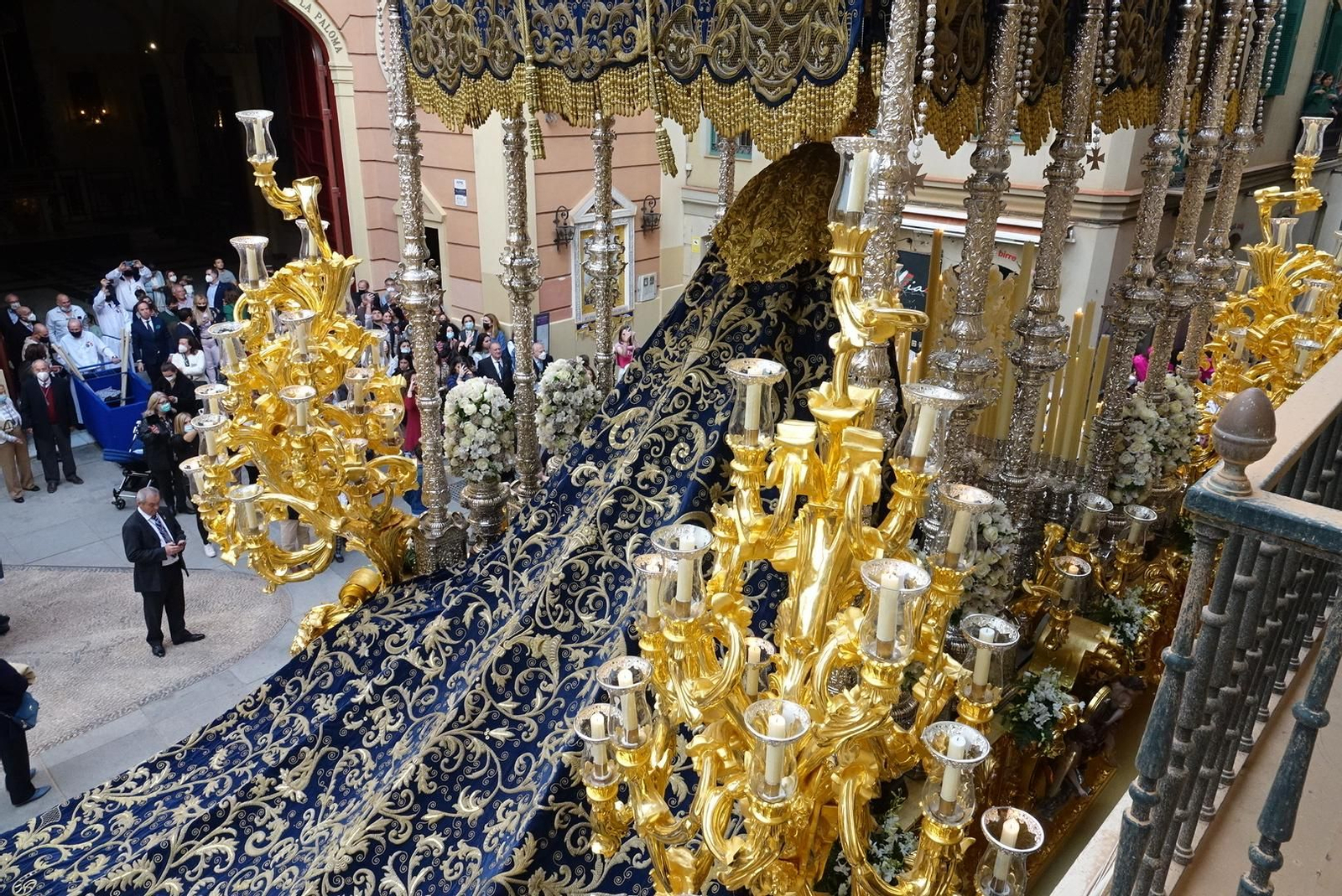 Las fotos de la Paloma, en el Miércoles Santo de Málaga