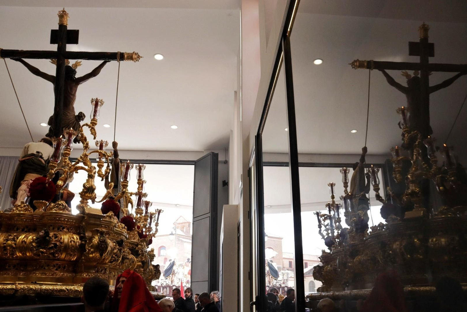 Las imágenes de Fusionadas en el Miércoles Santo en Málaga