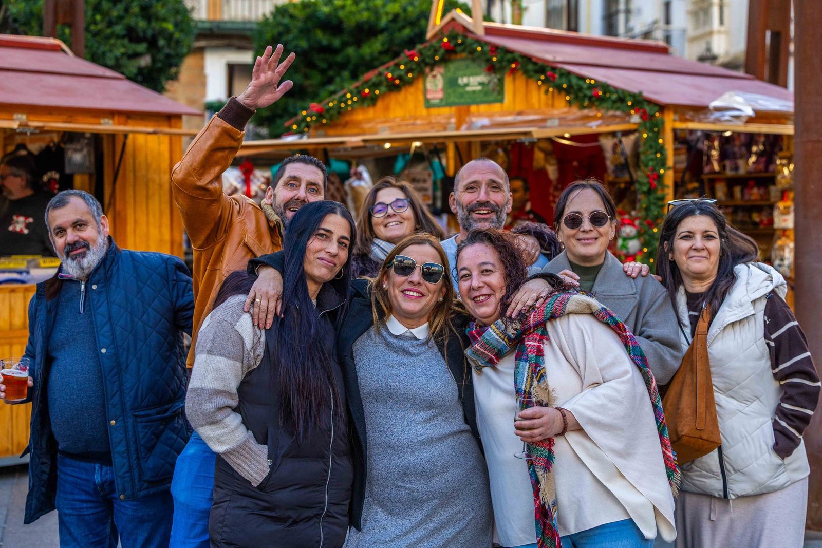 Segunda zambomba navideña en la plaza del Rey de San Fernando: las imágenes