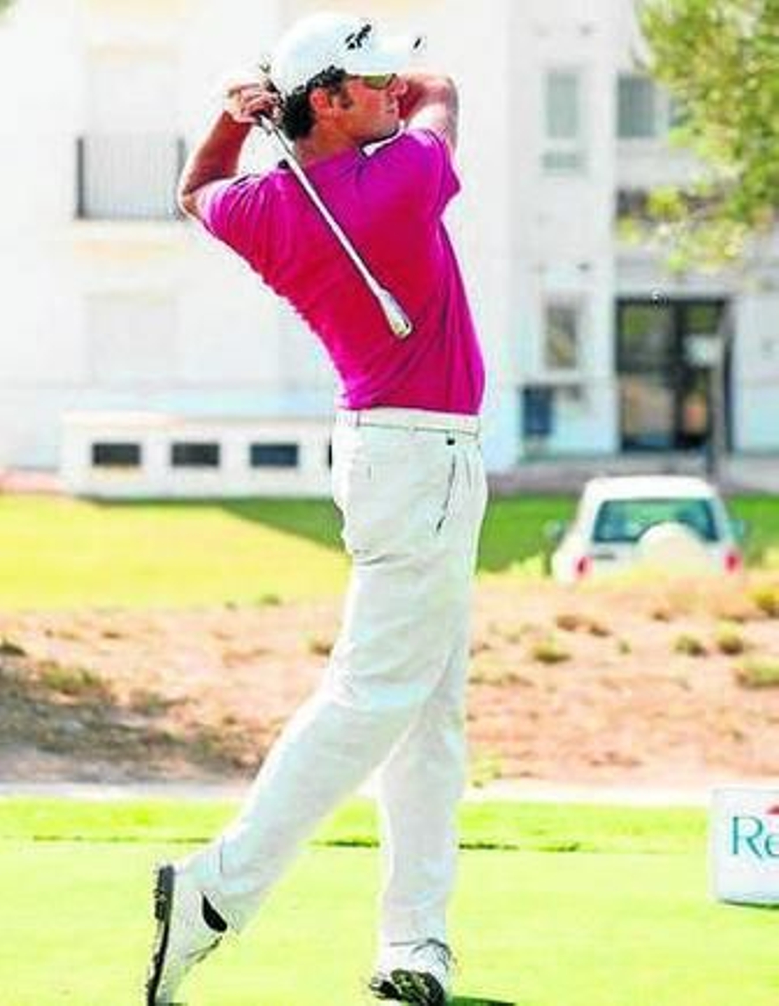 García-Heredia, ayer.