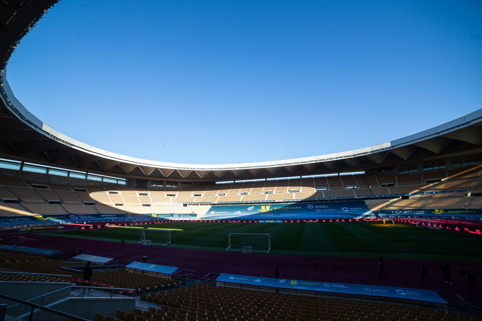 Panorámica del Estadio de la Cartuja.