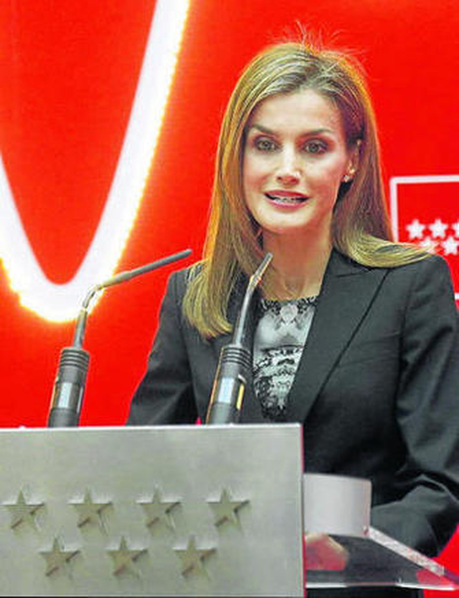 Doña Letizia anima a las mujeres madrileñas a cuidar su corazón