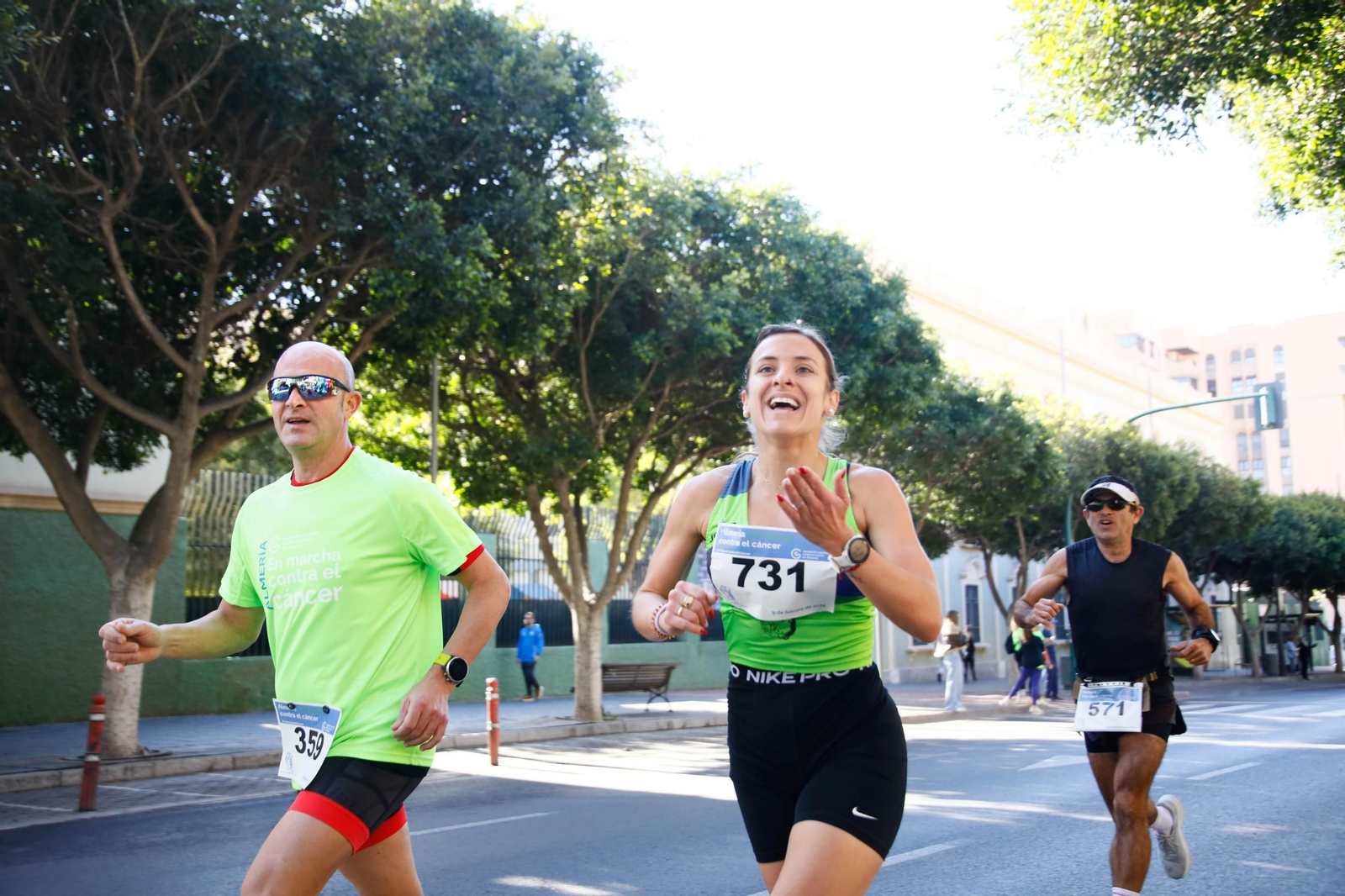 Imágenes de la Carrera contra el Cáncer de Almería