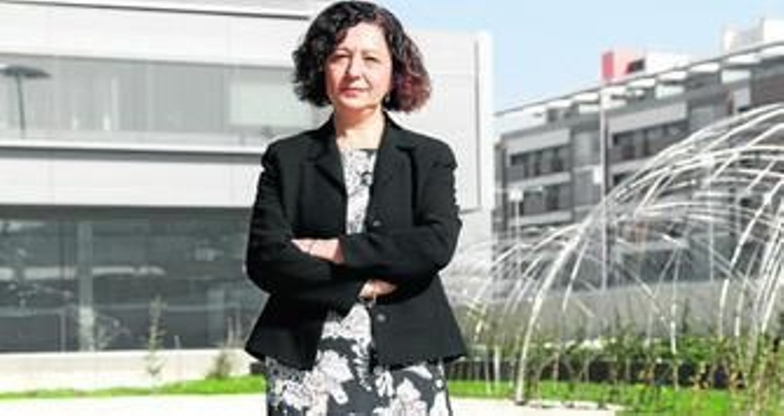 Aguilera, durante la entrevista.