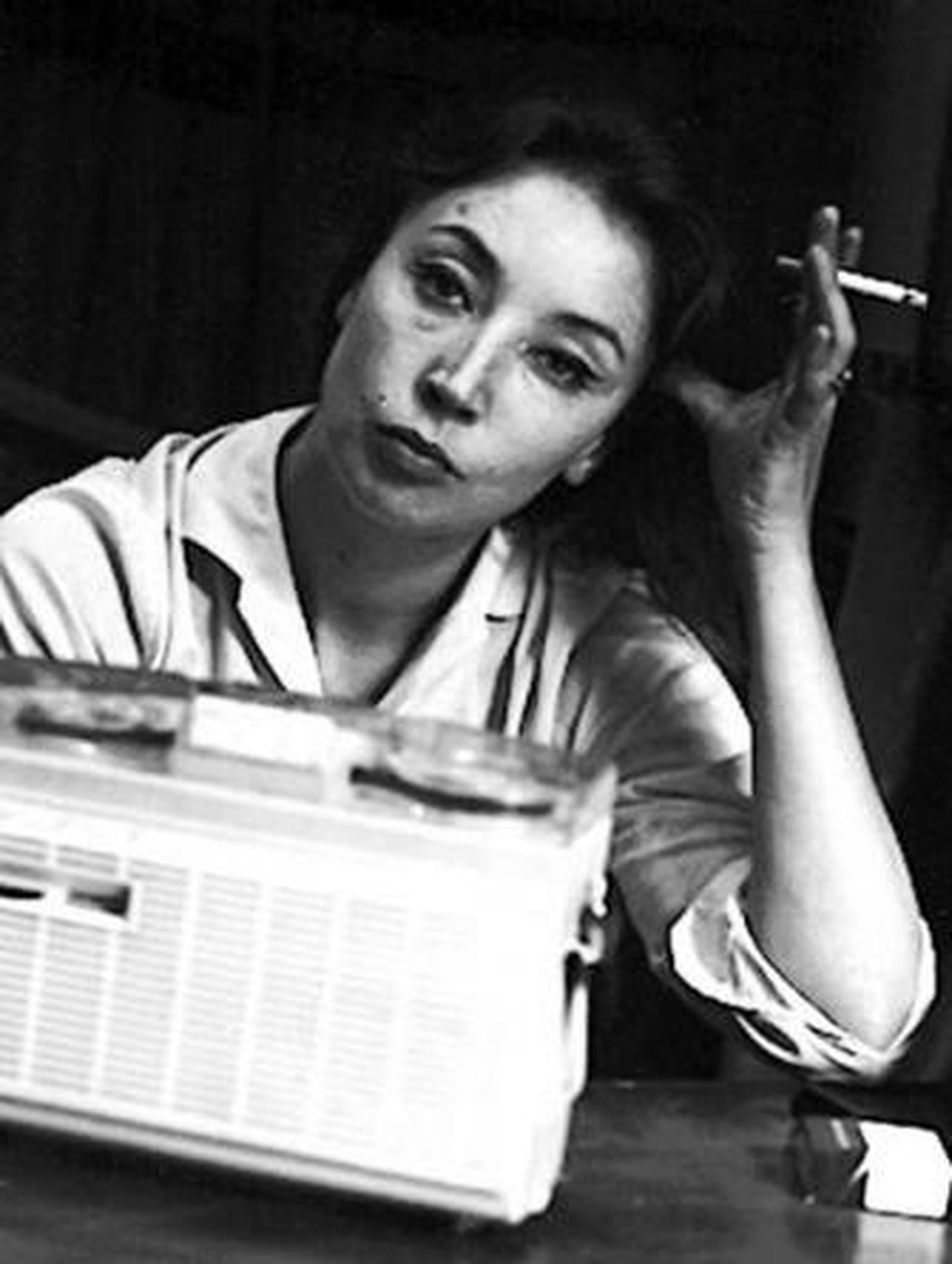 La periodista y escritora Oriana Fallaci en 1963.