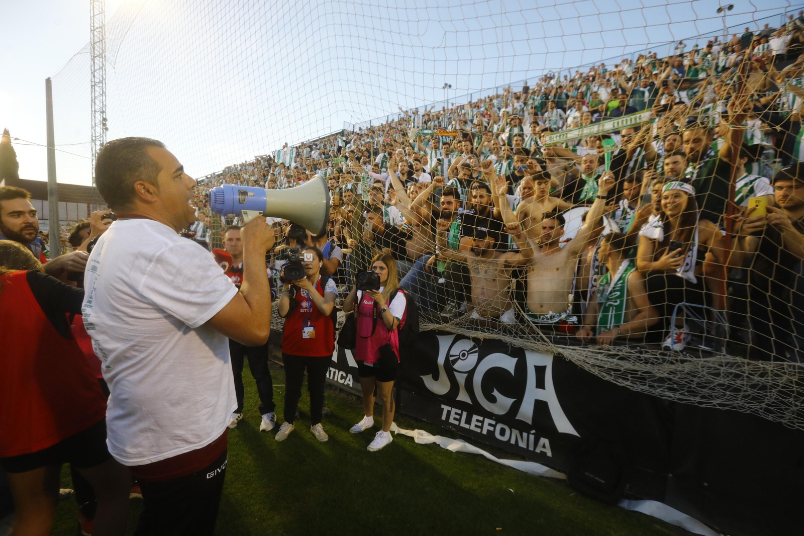 Las imágenes de la fiesta del ascenso del Córdoba CF en Mérida