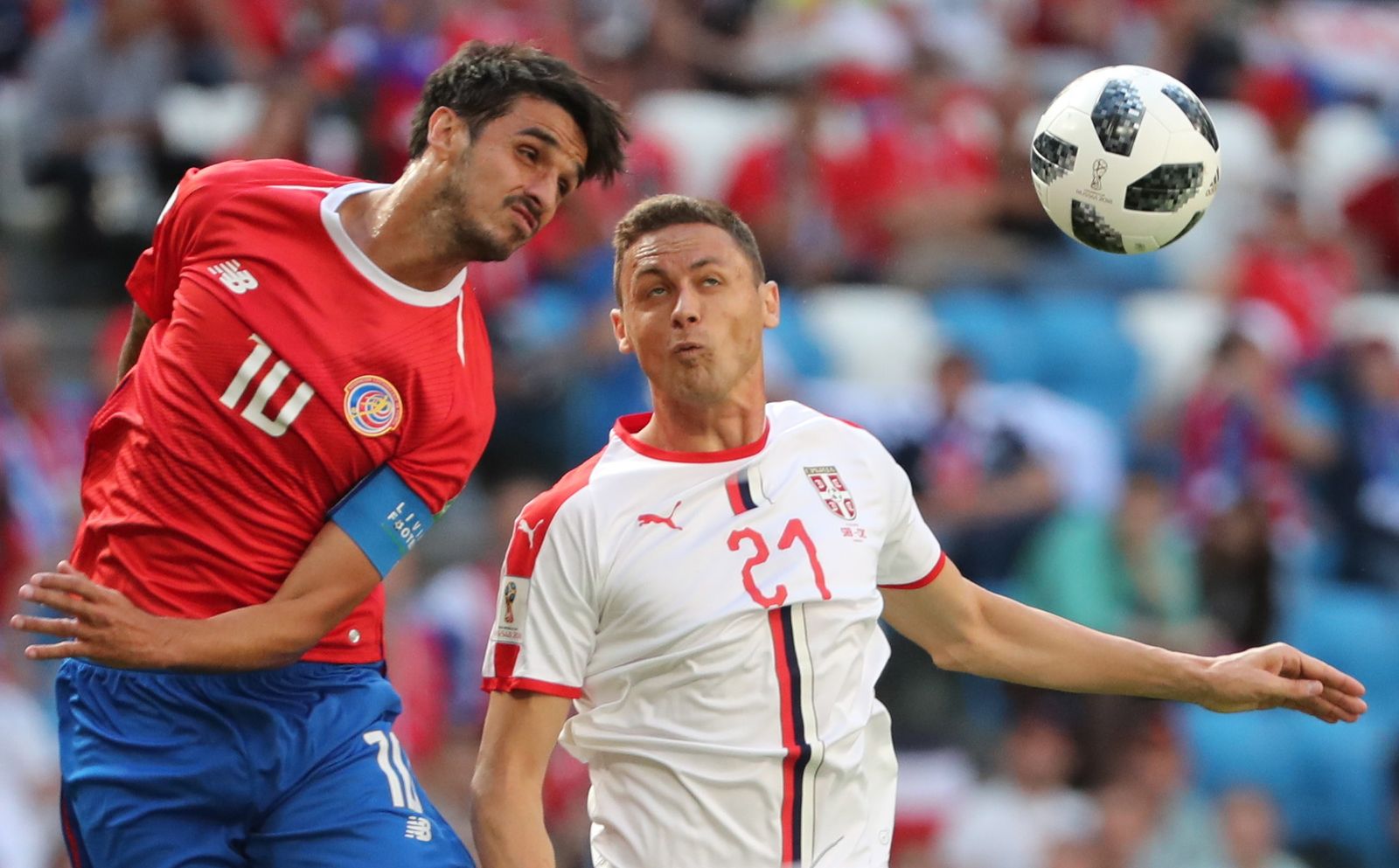 Las imágenes del Costa Rica-Serbia