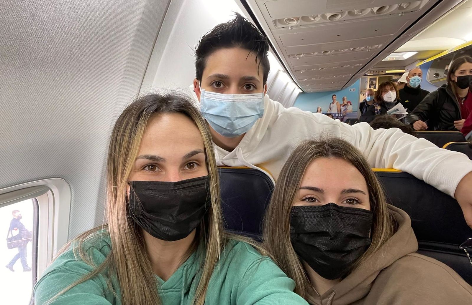 La tripleta del Museo de la Almendra, rumbo a Mallorca.