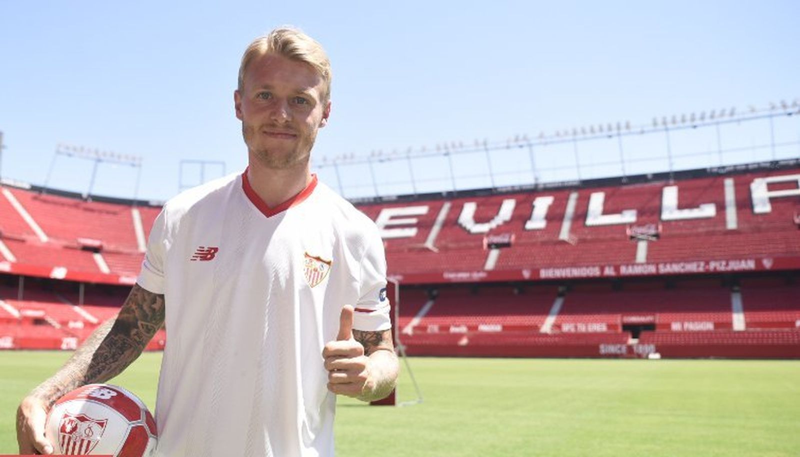 Kjaer, en el Sánchez-Pizjuán.