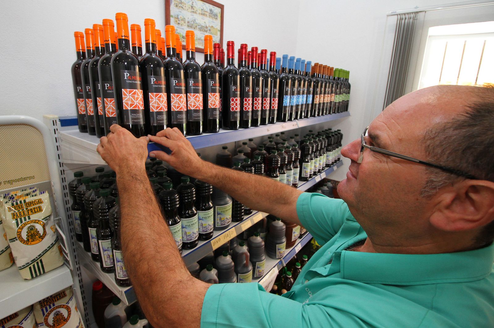 Imágenes de la vendimia en el Condado de Huelva.