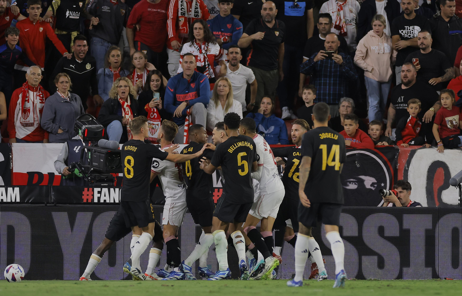 Las fotos del Sevilla-Madrid