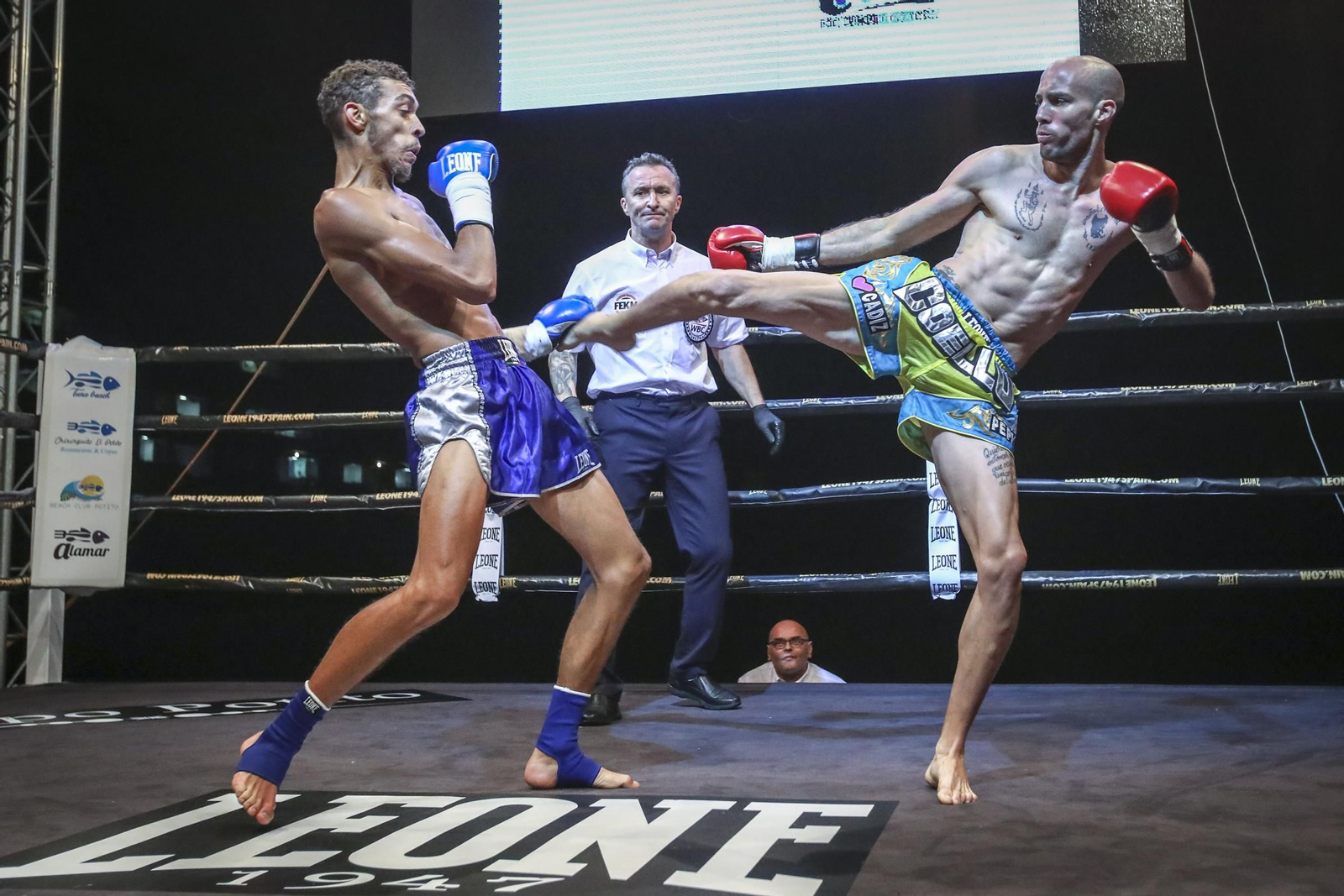 Imagenes de la velada de muay thai, Cádiz Fight Night 2
