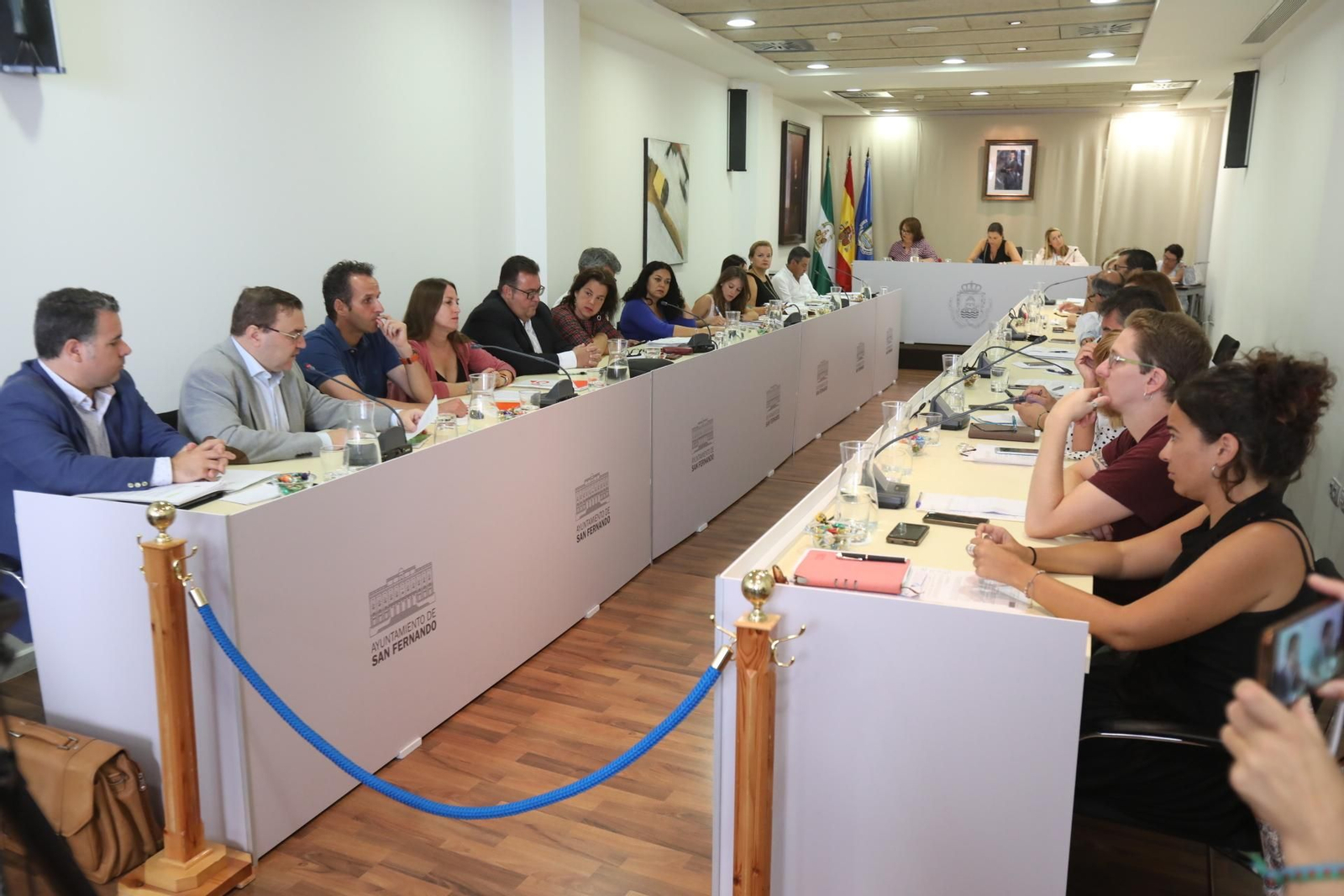 Un pleno de San Fernando, en una imagen de archivo.