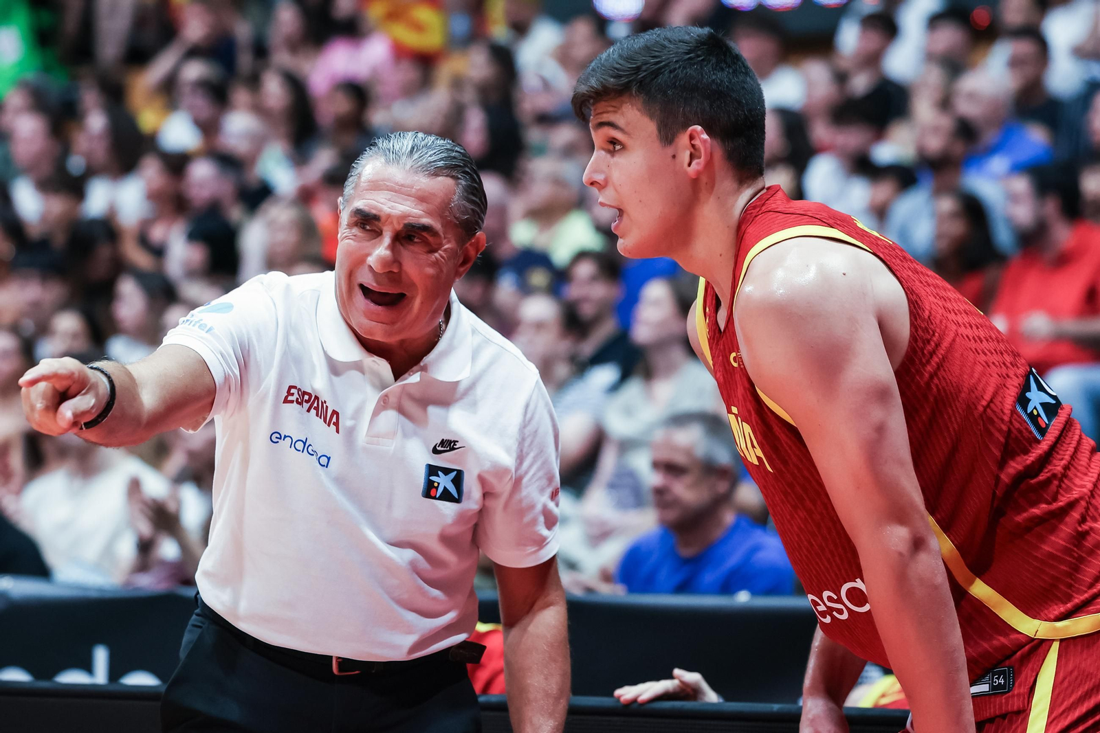 Las fotos del España - Francia de baloncesto