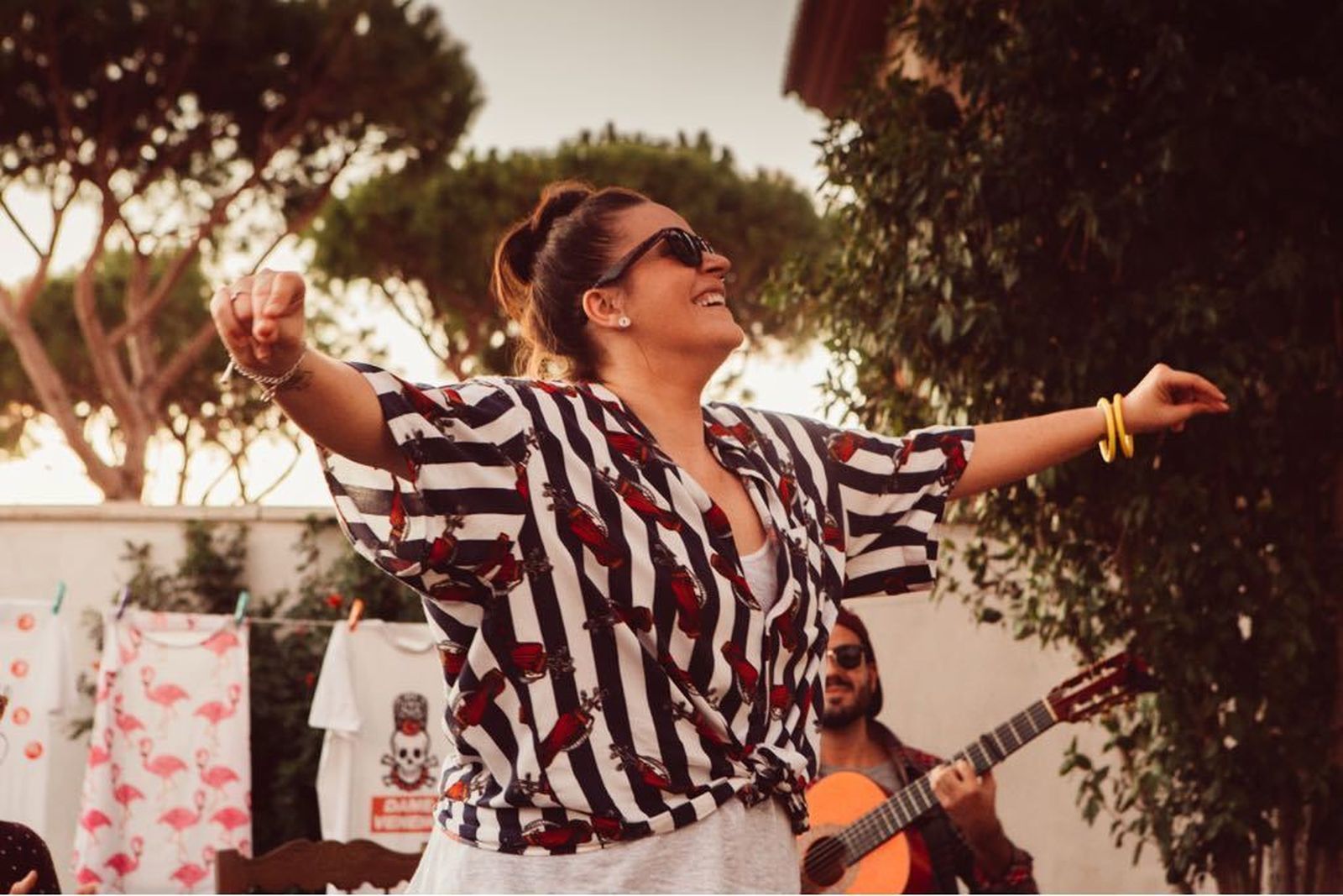 La artista chiclanera Nina Alemania.