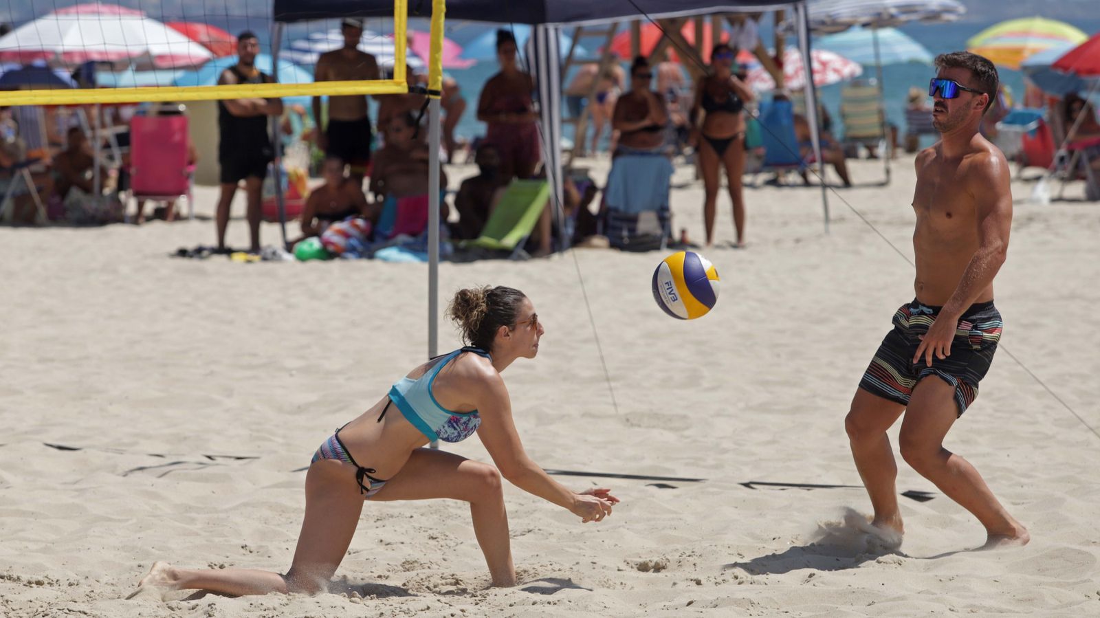 Fotos de la V Torneo Virgen de La Palma de vóley playa en El Rinconcillo