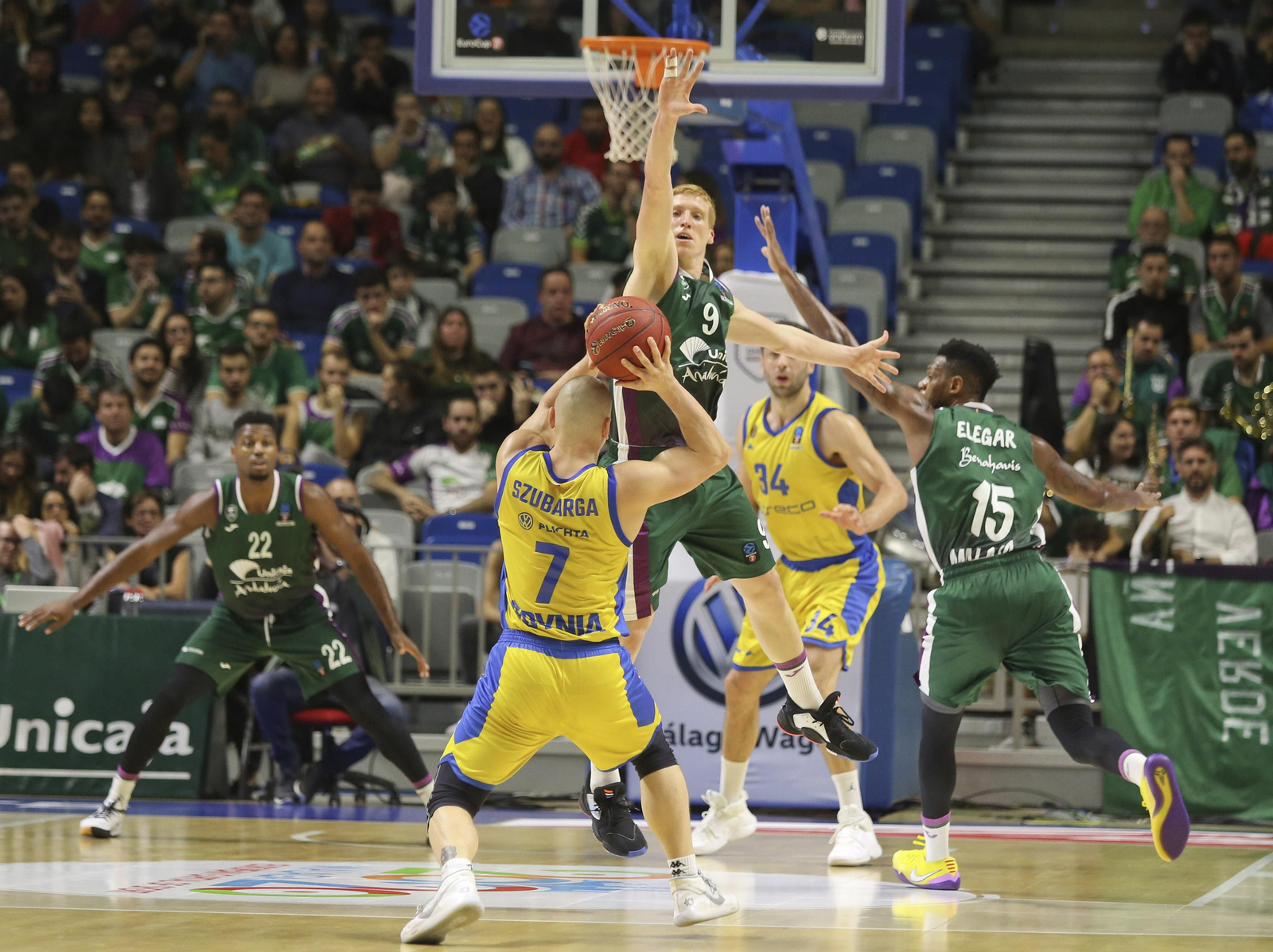 Las fotos del Unicaja - Asecco Gdynia