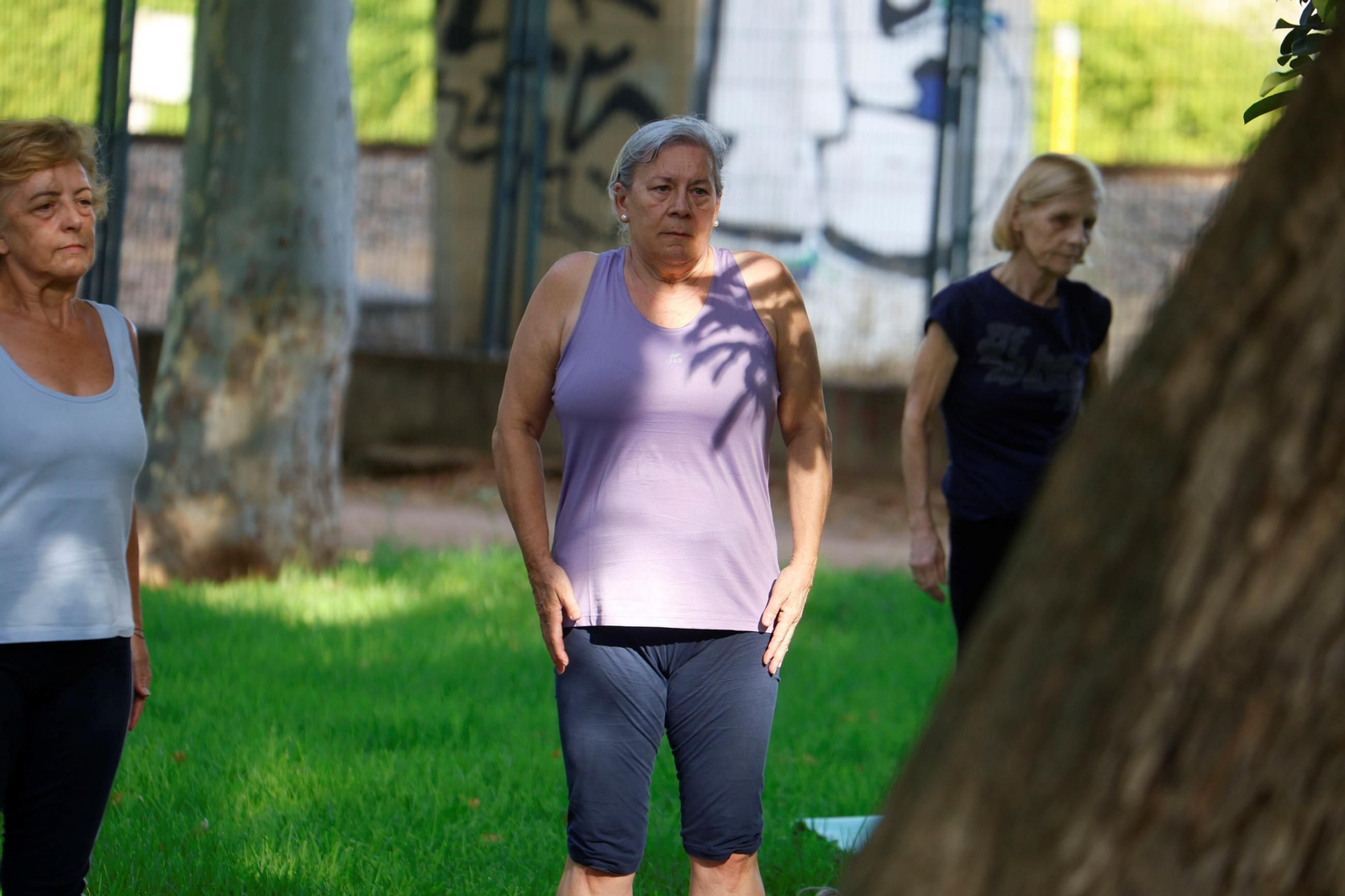 Clases de yoga en los parques de Córdoba