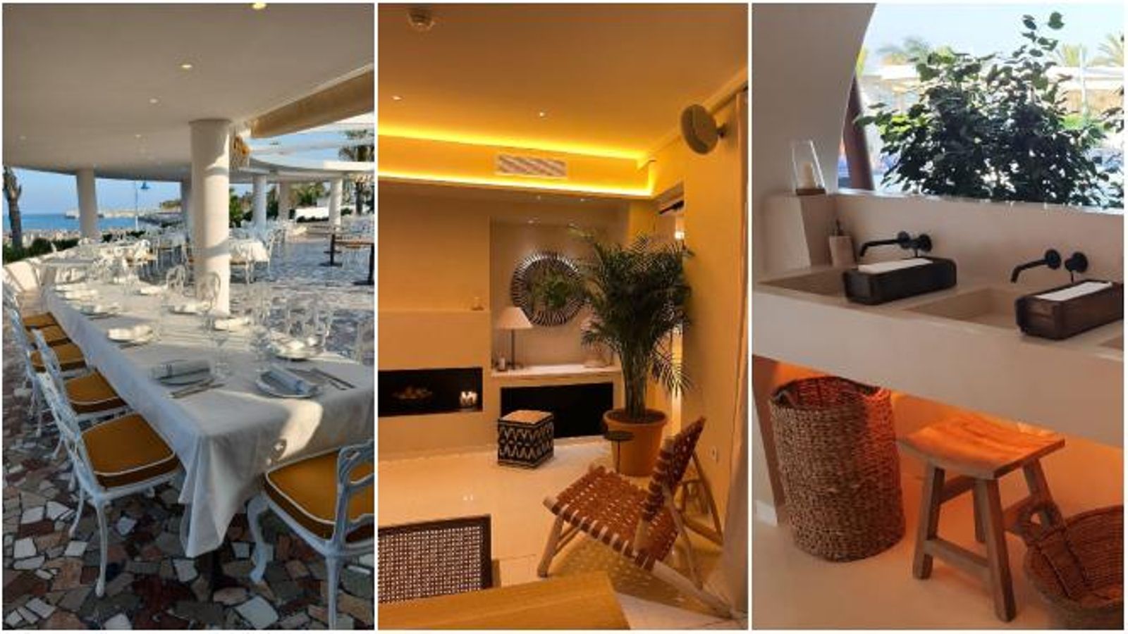 Diferentes espacios de La Pérgola.