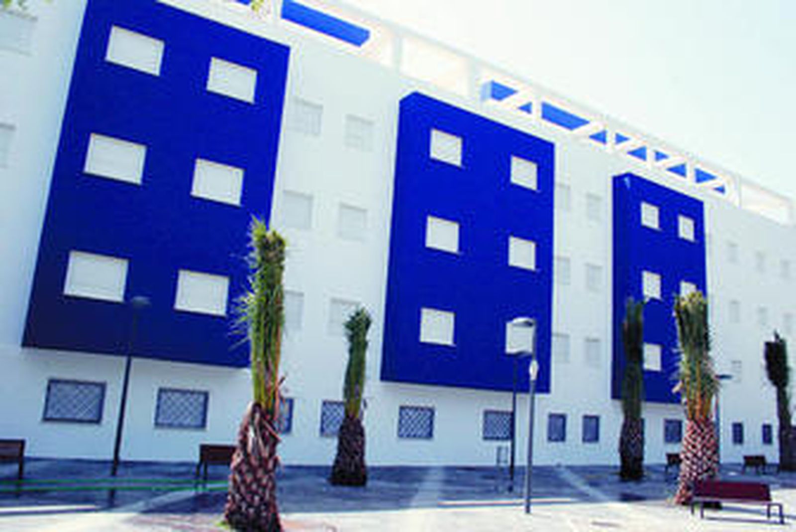 Una imagen de los pisos de VPO de la avenida de Menesteo.