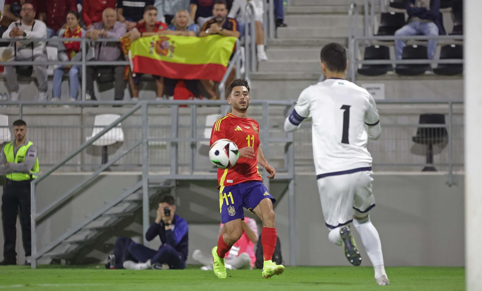 Las mejores fotos del España - Kazajistán sub-21 en La Línea