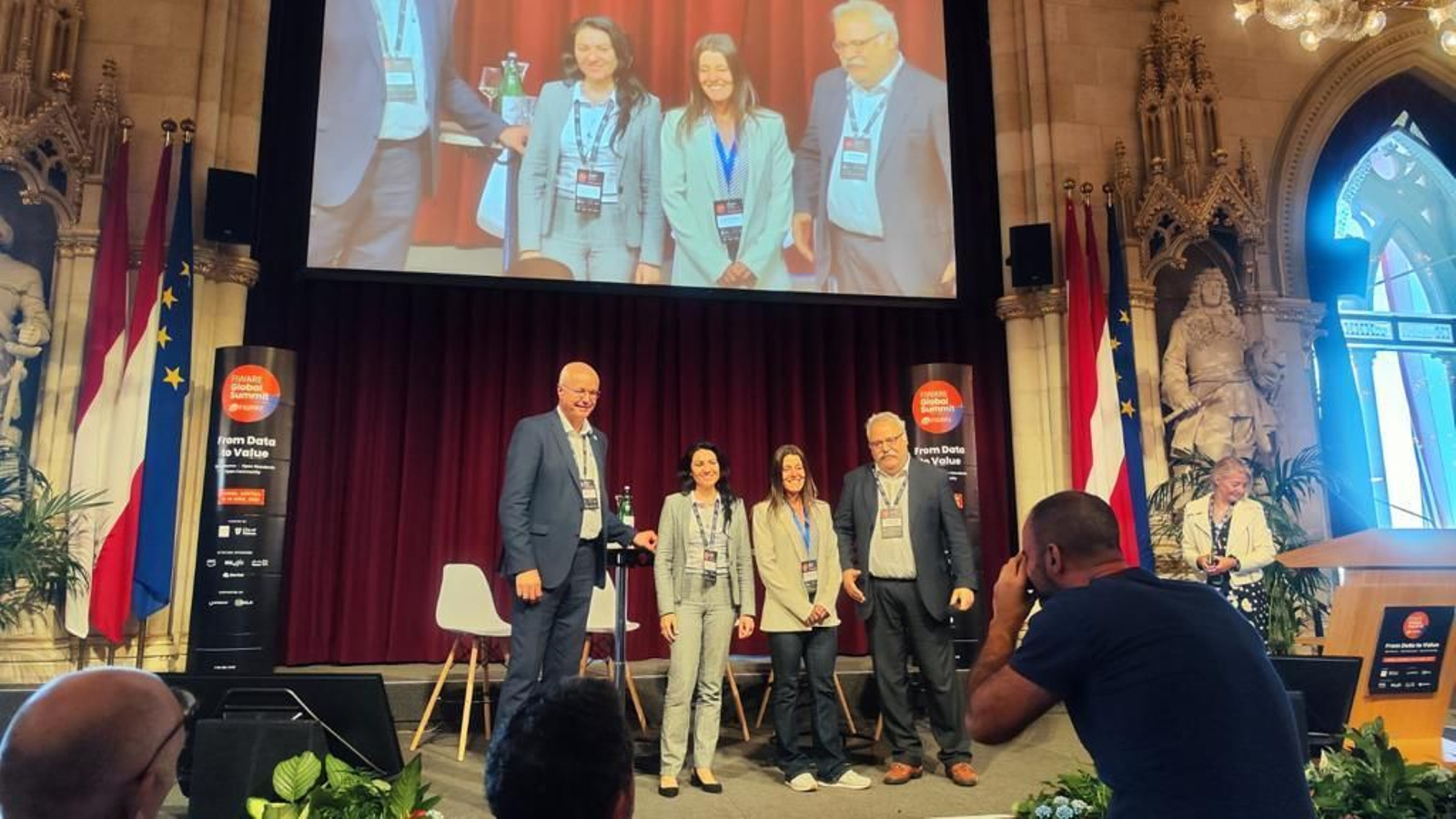 Congreso internacional de tecnología Fiware celebrado en Viena.