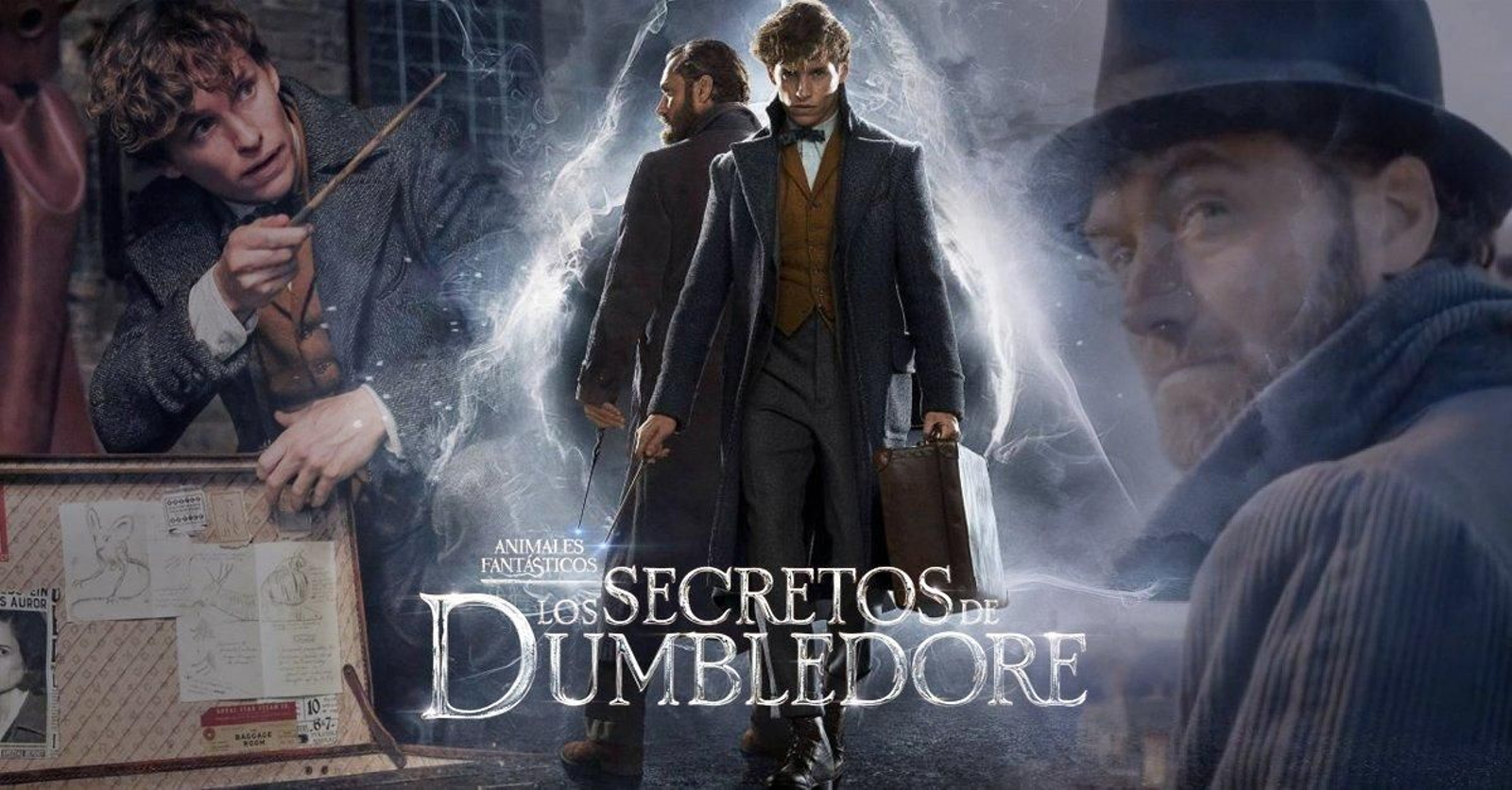 Jude Law anuncia un nuevo tráiler de 'Animales fantásticos 3' que revelará parte del pasado de Dumbledore